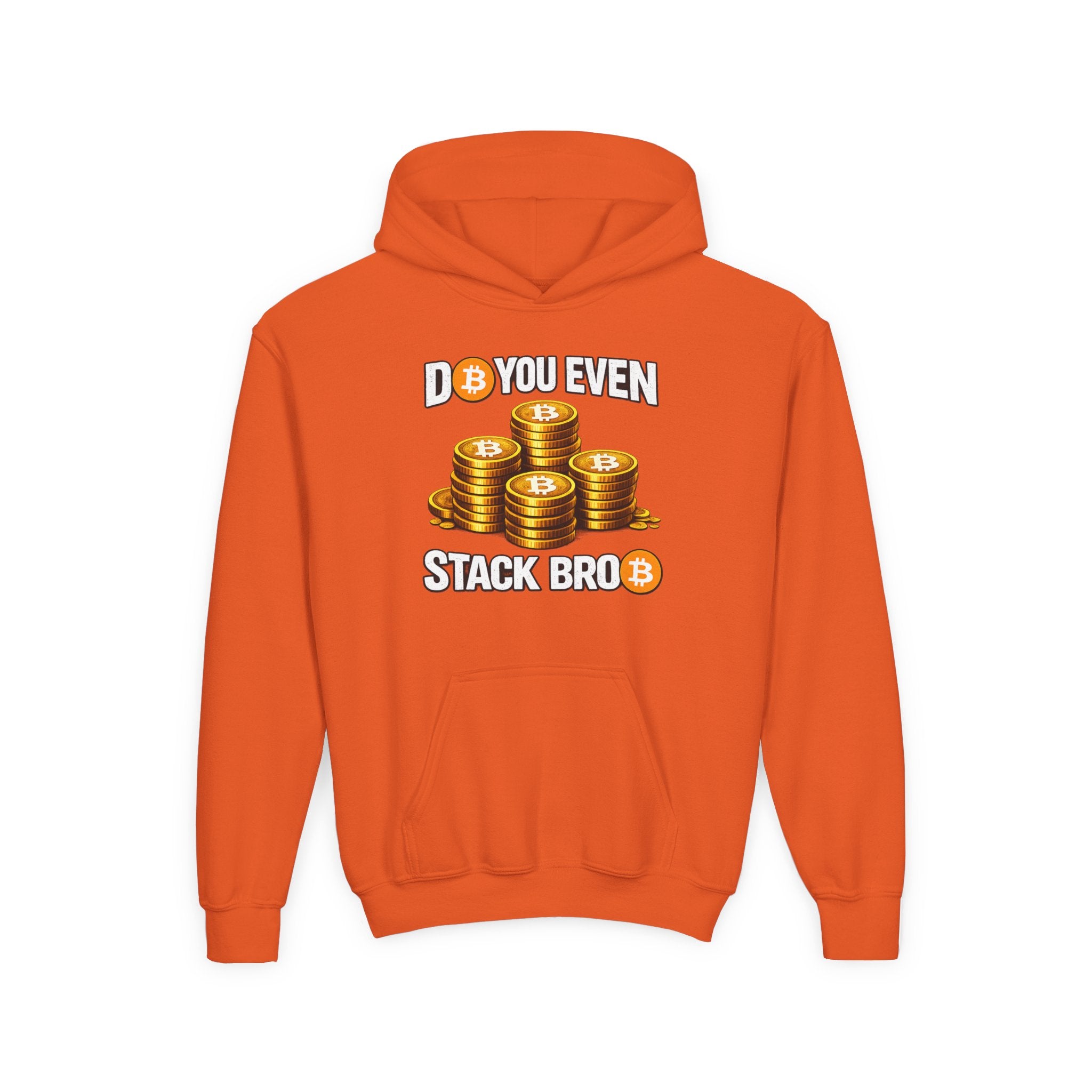 Do You Even Stack Bro Youth Heavy Blend Hooded Sweatshirt