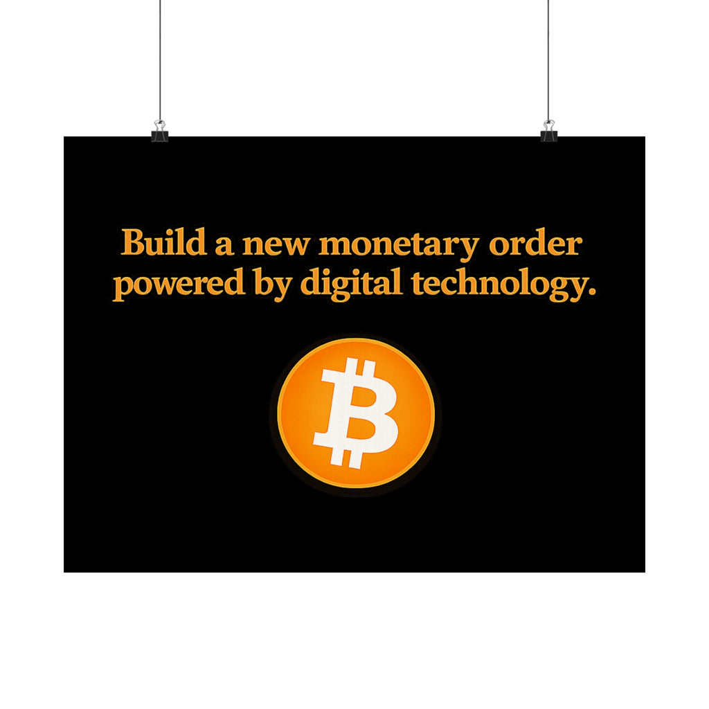 Monetary Order Matte Horizontal Posters