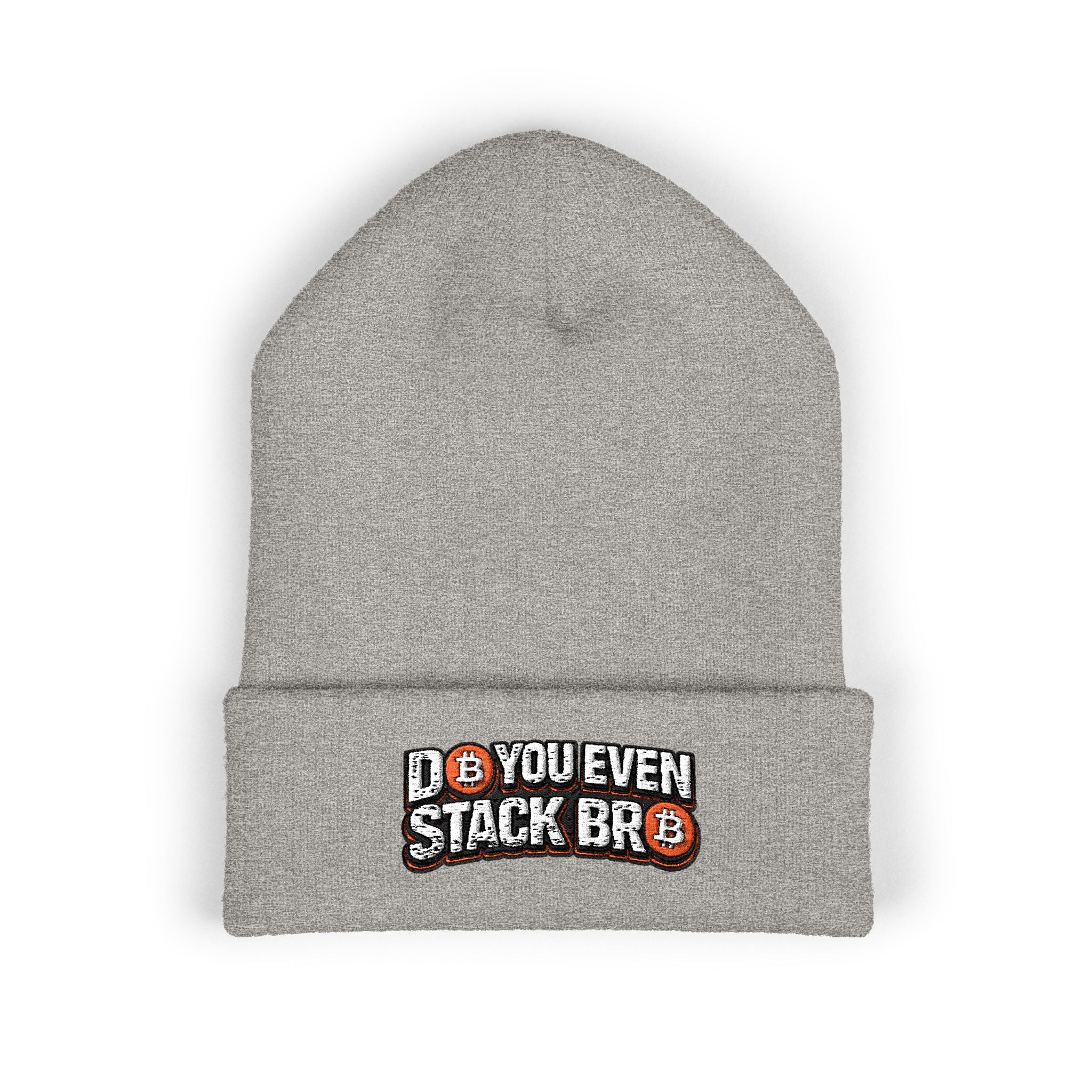 Do You Stack Classic Cuffed Beanie (Embroidery)