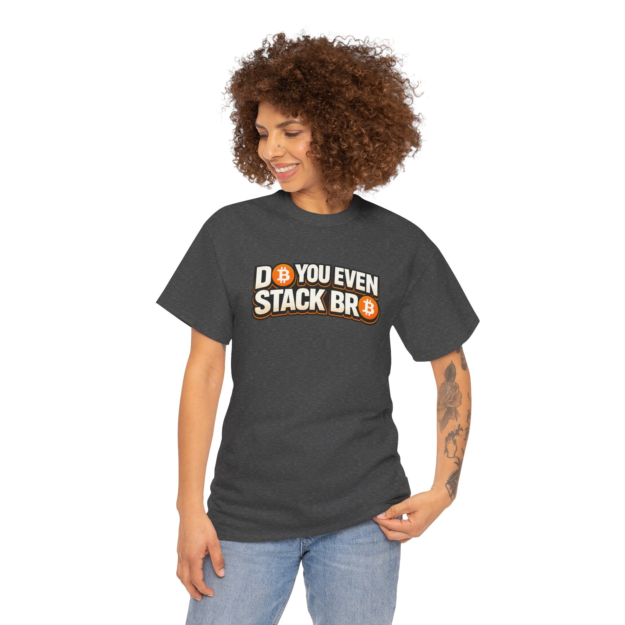Do You Even Stack Bro Unisex Heavy Cotton Tee