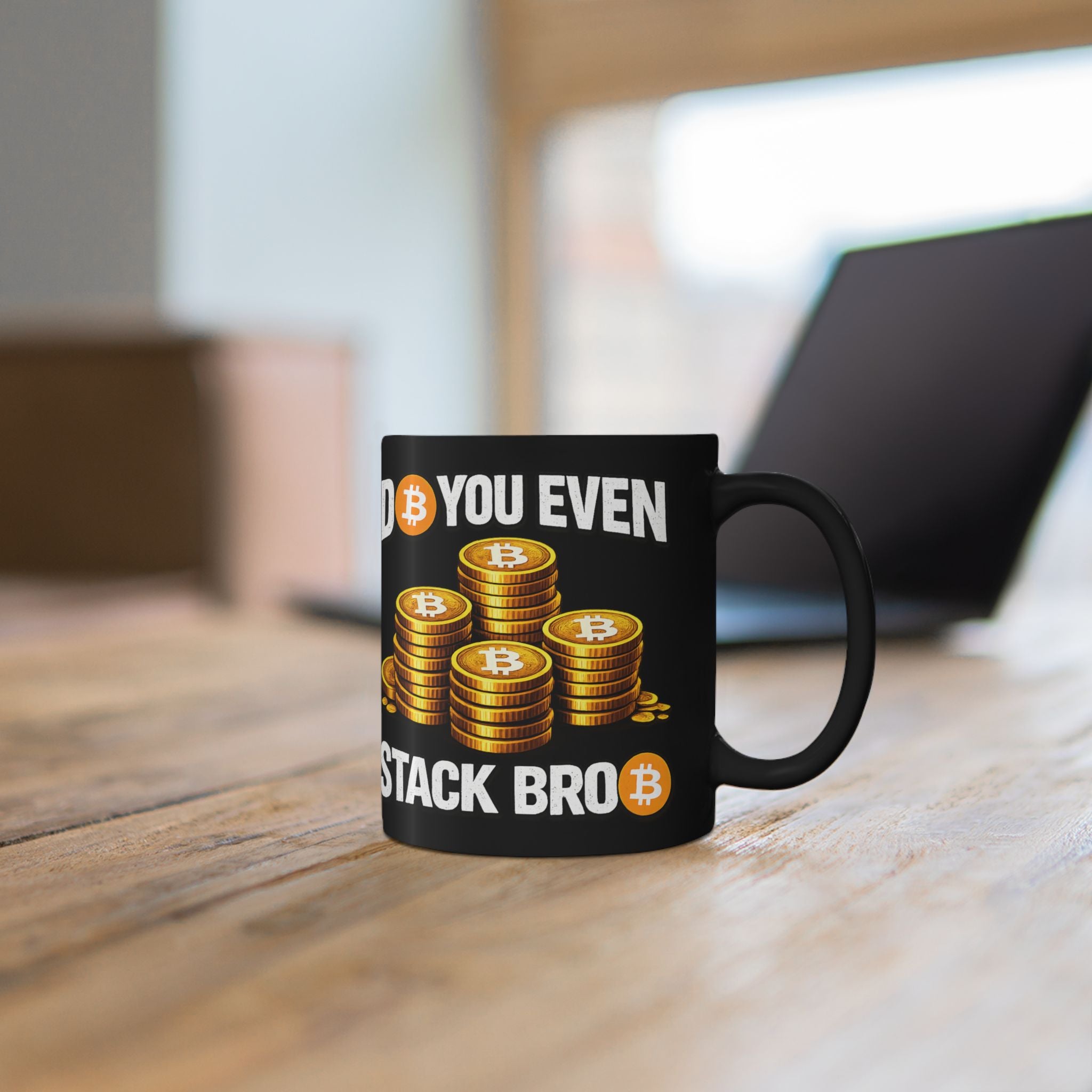 Do You Even Stack Bro Black Mug (11oz, 15oz)