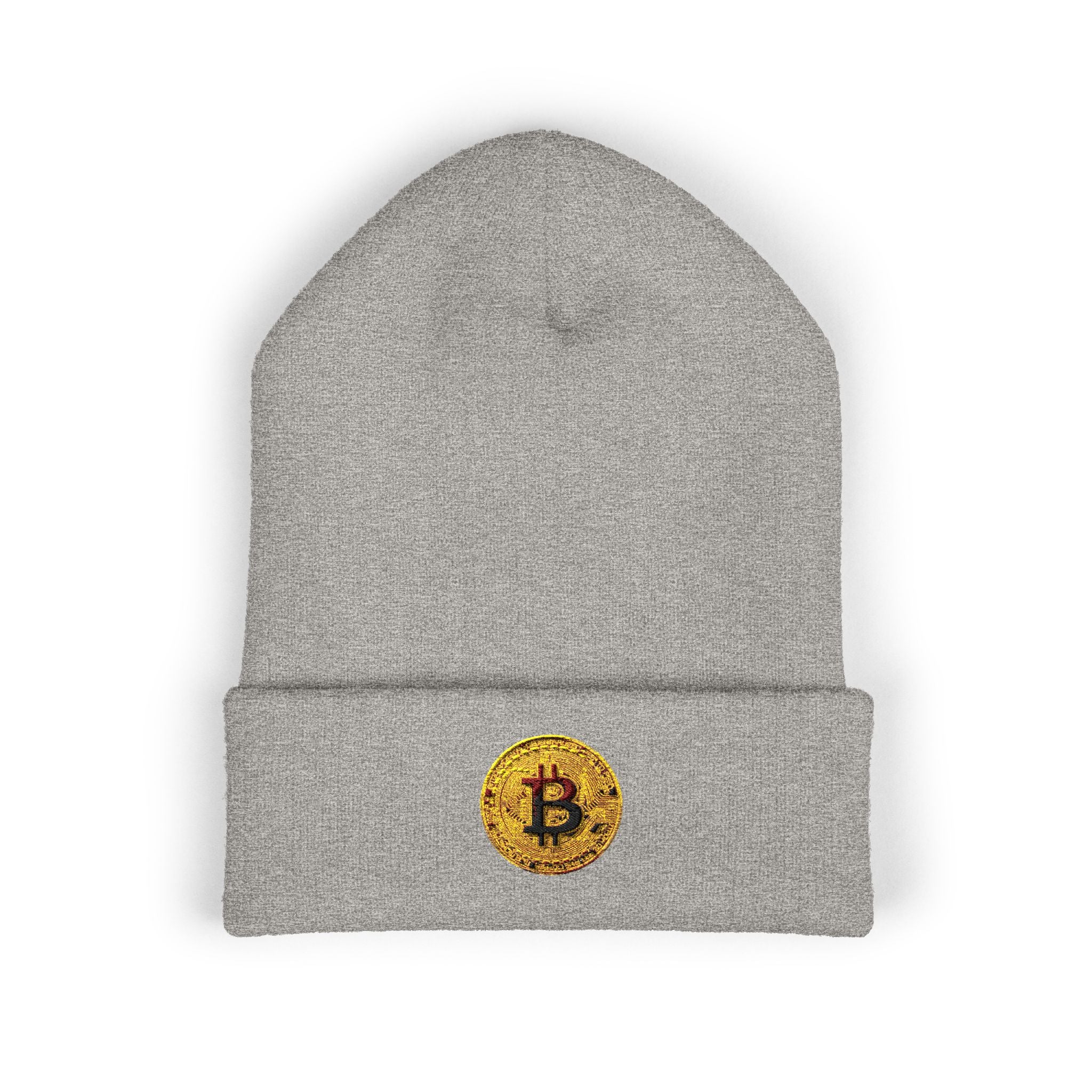 Bitcoin Classic Cuffed Beanie (Embroidery)