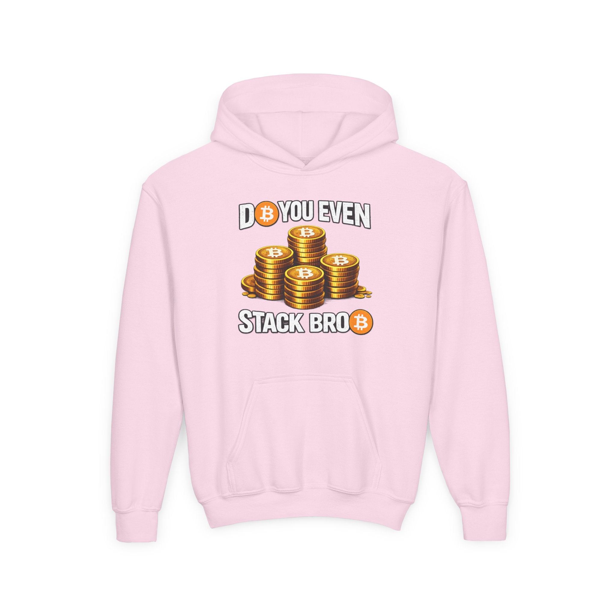Do You Even Stack Bro Youth Heavy Blend Hooded Sweatshirt
