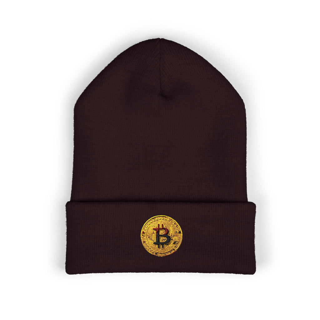Bitcoin Classic Cuffed Beanie (Embroidery)