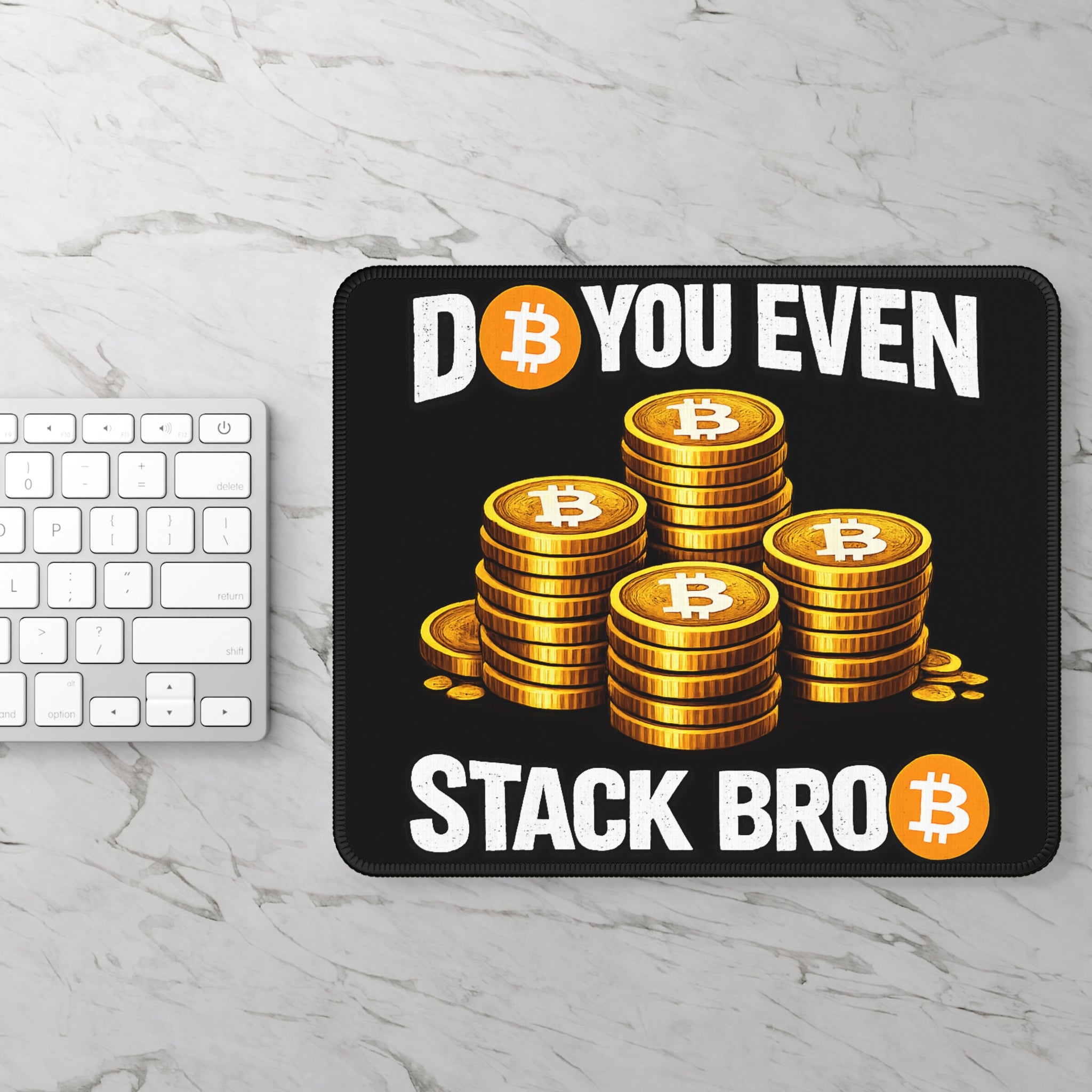 Do You Even Stack Quote Gaming Mouse Pad