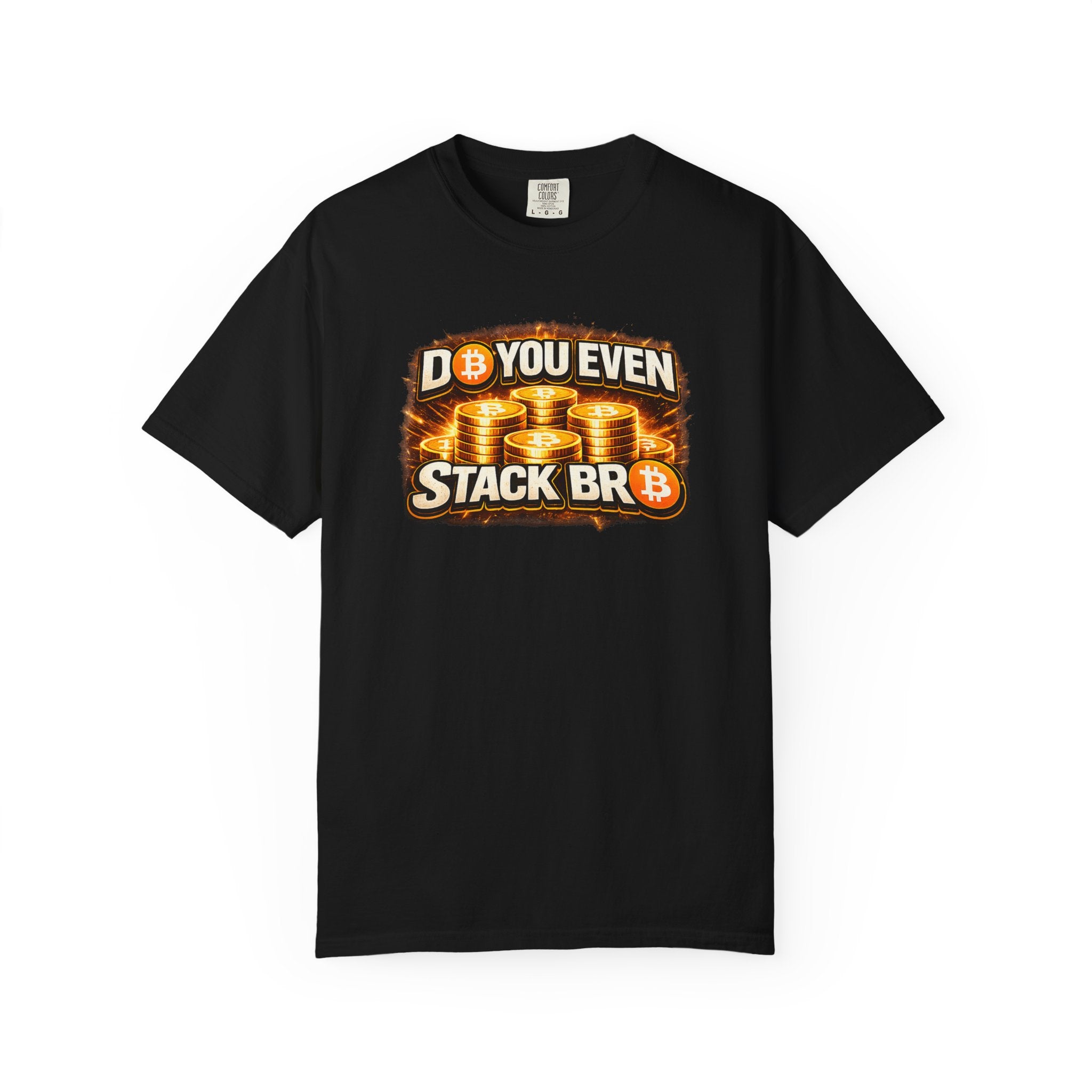 Do You Even Stack Bro Full Art Unisex Garment-Dyed T-shirt