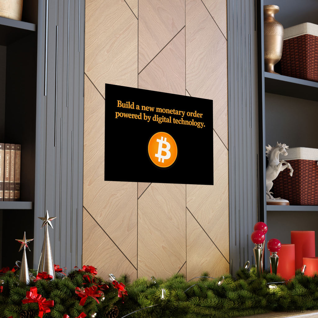 Monetary Order Matte Horizontal Posters