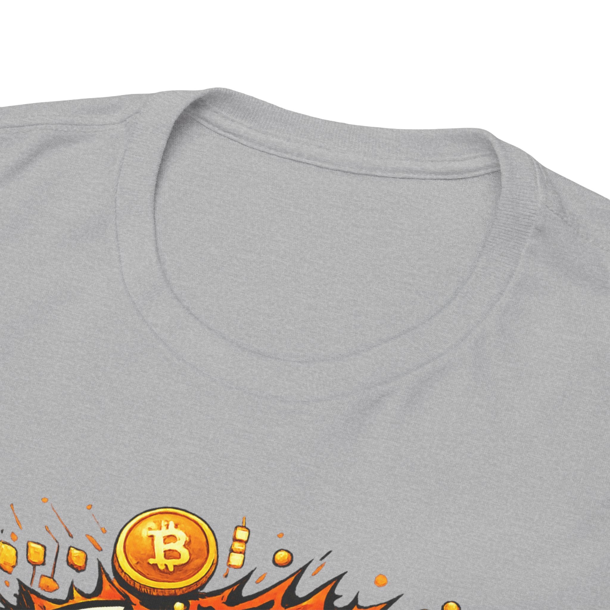 Stack Sats Abstract Unisex Heavy Cotton Tee