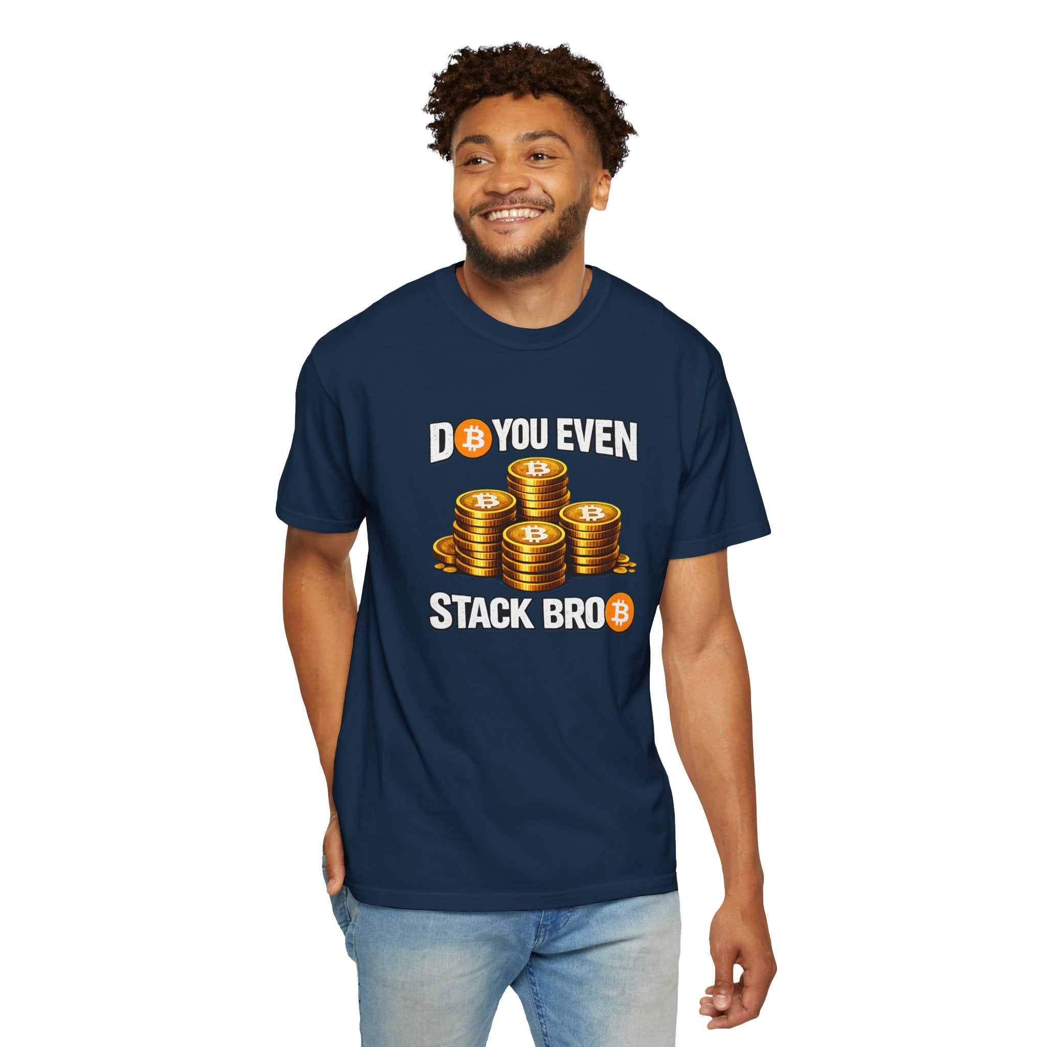 Do You Even Stack Unisex Garment-Dyed T-shirt