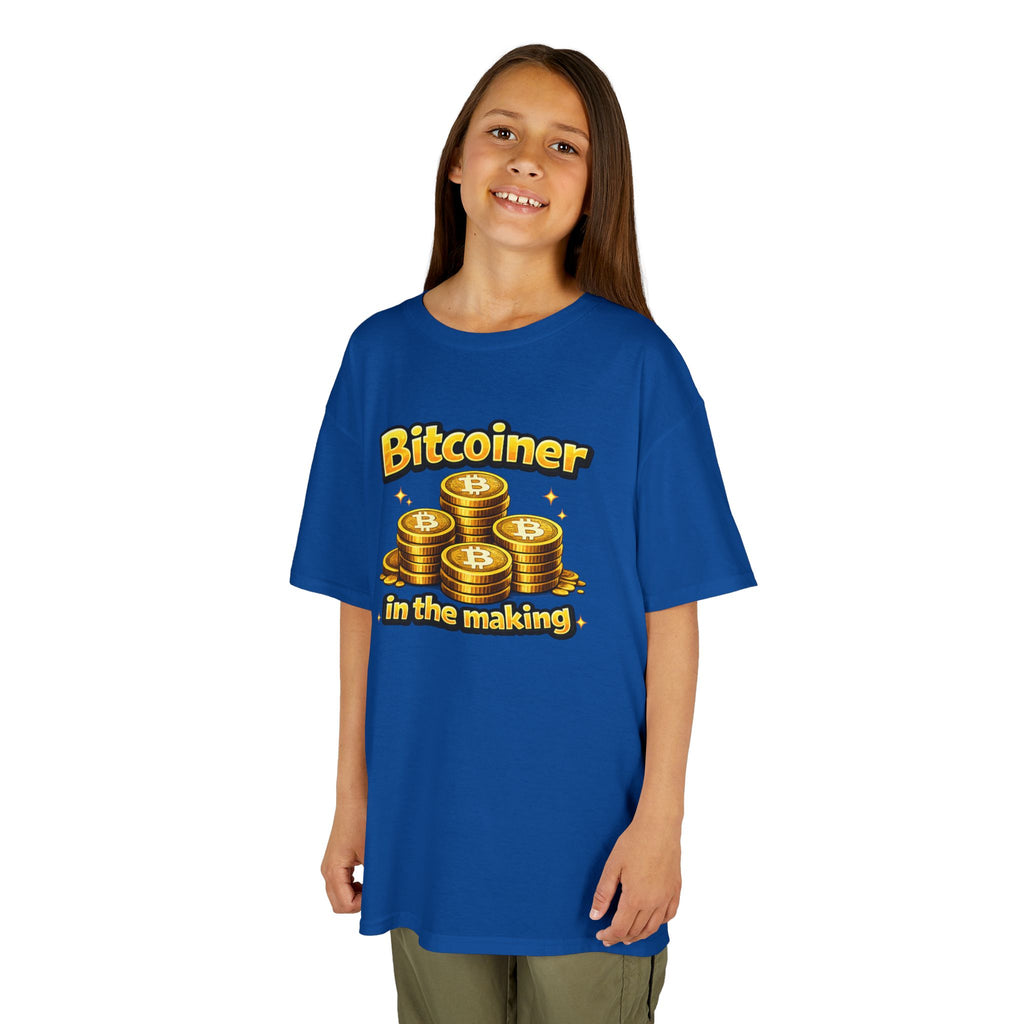 Bitcoiner in the Making Kids Heavy Cotton™ Tee