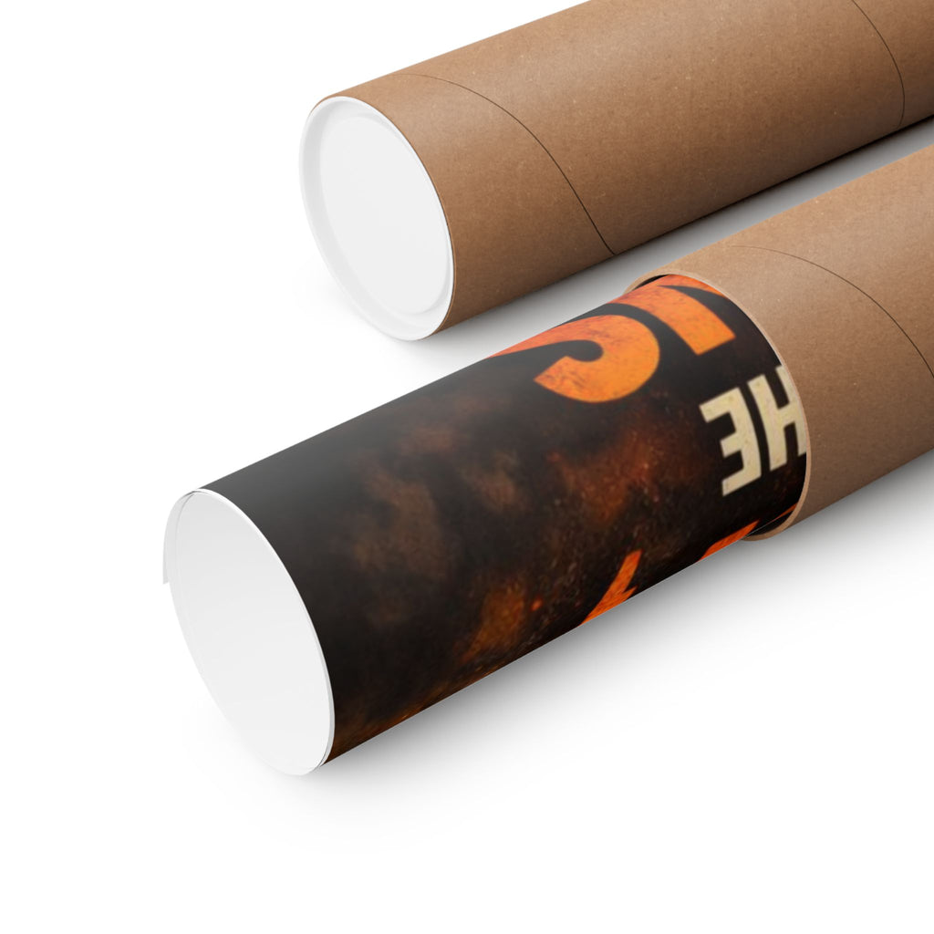 Bitcoin Bull Gains Matte Vertical Posters