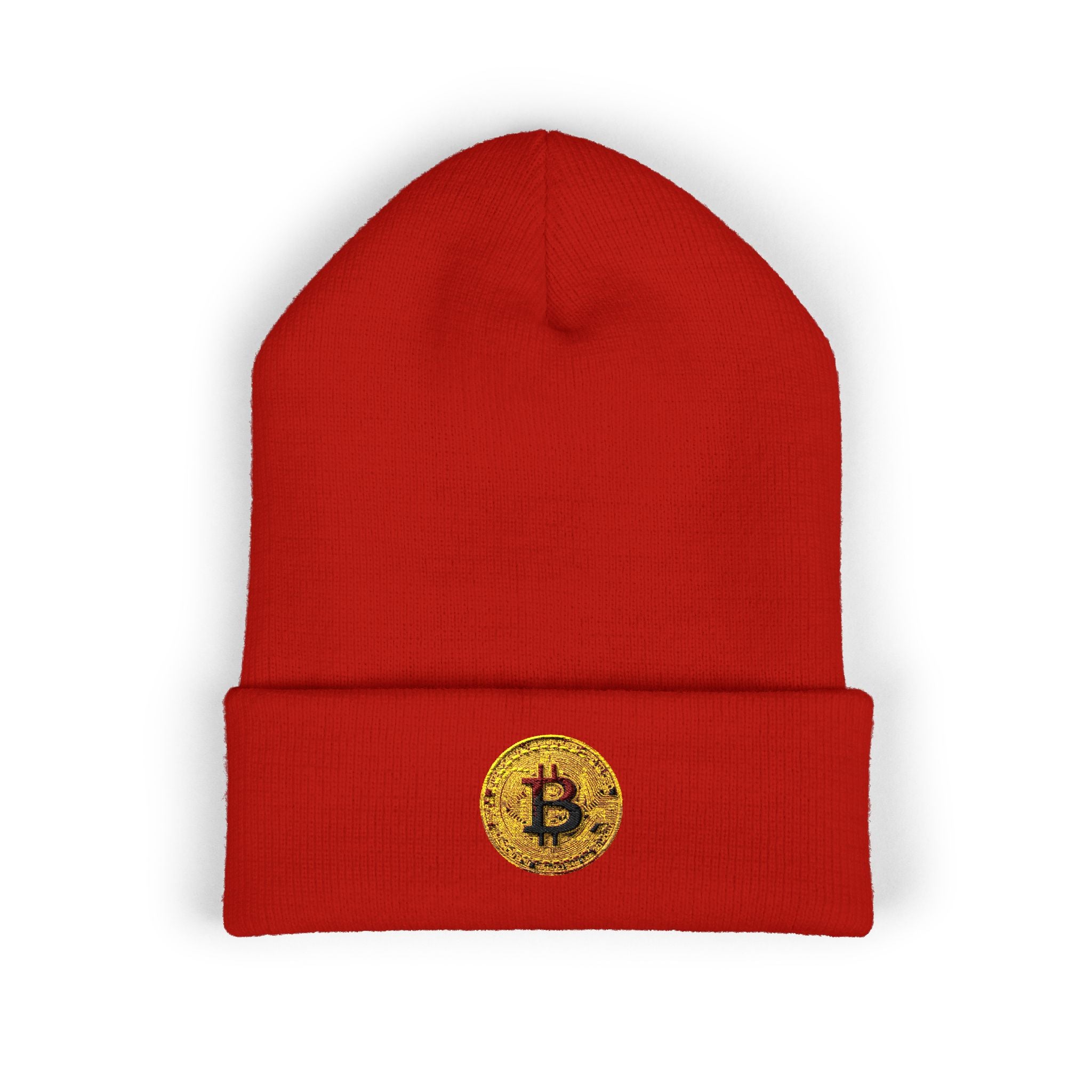 Bitcoin Classic Cuffed Beanie (Embroidery)