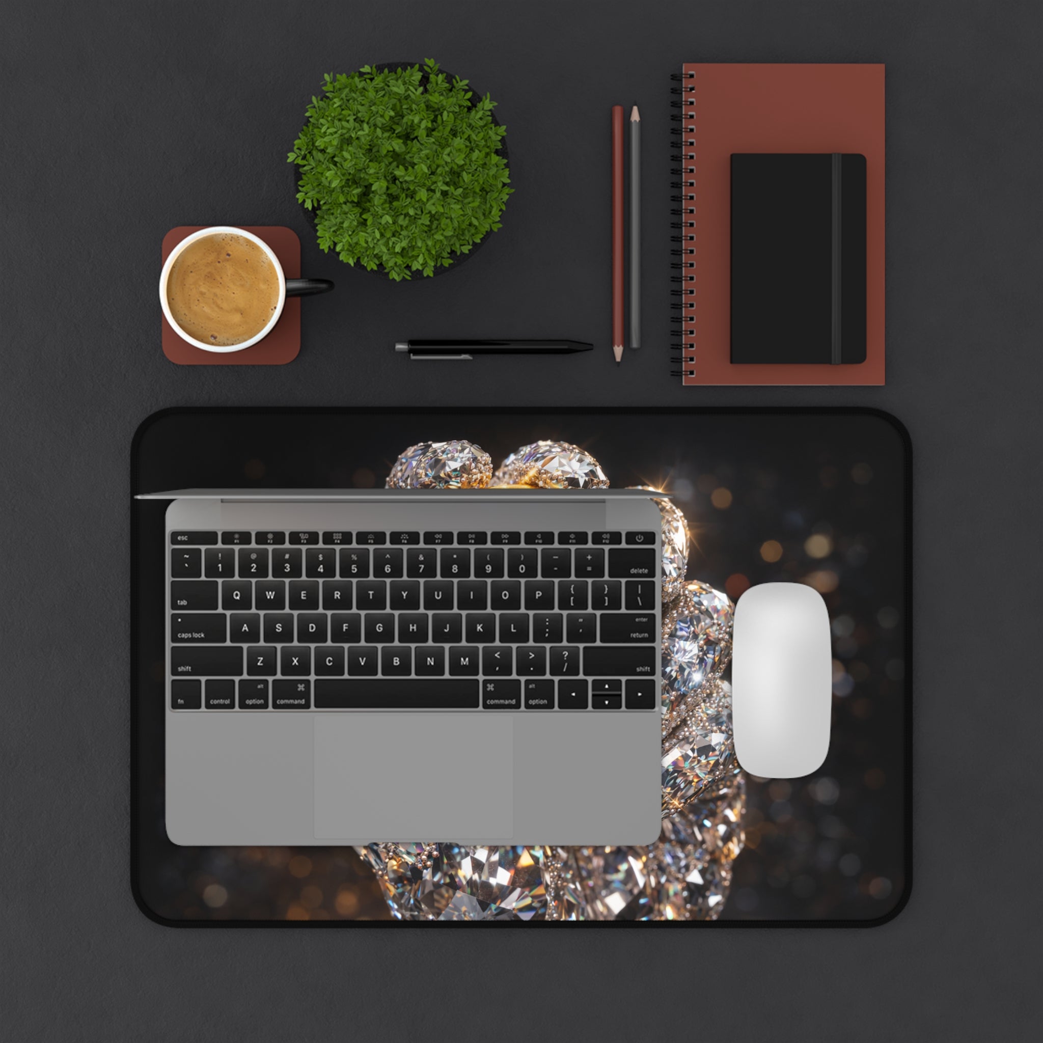 Diamond Hand Bitcoin Full Art Desk Mat