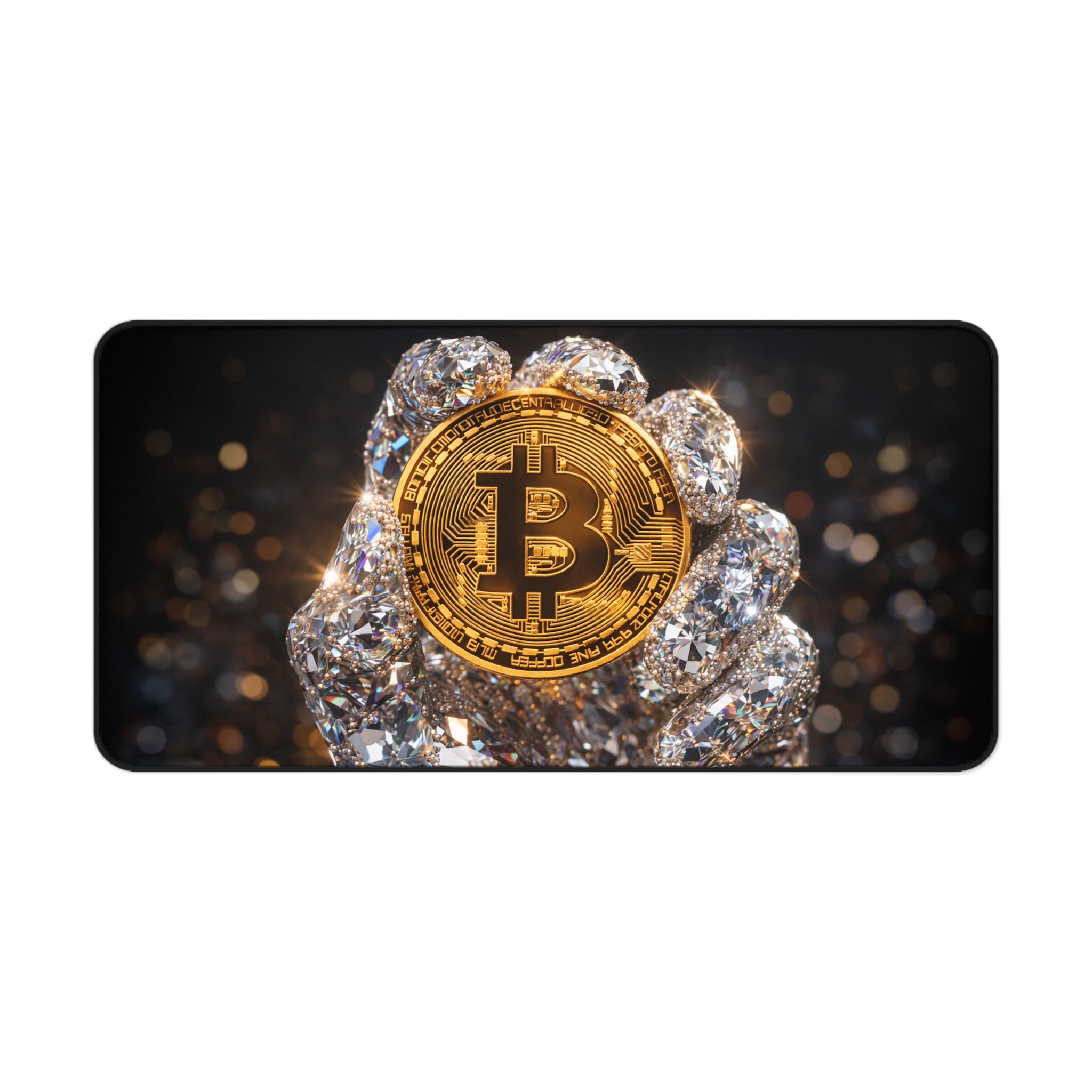 Diamond Hand Bitcoin Full Art Desk Mat