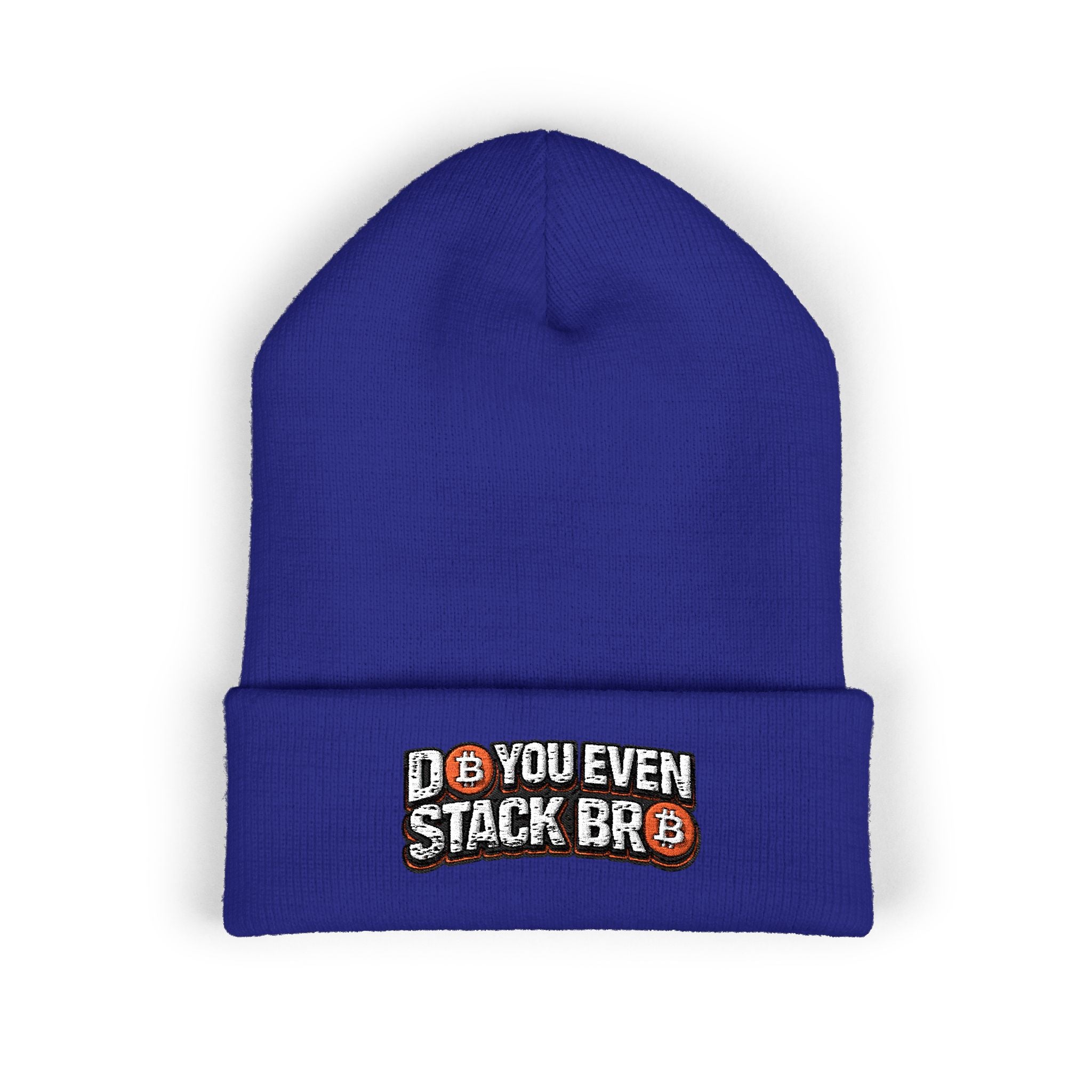 Do You Stack Classic Cuffed Beanie (Embroidery)