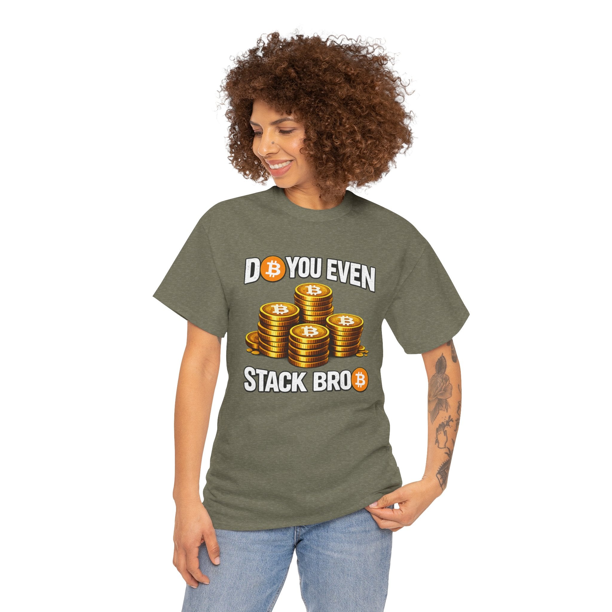 Do You Even Stack Unisex Heavy Cotton Tee