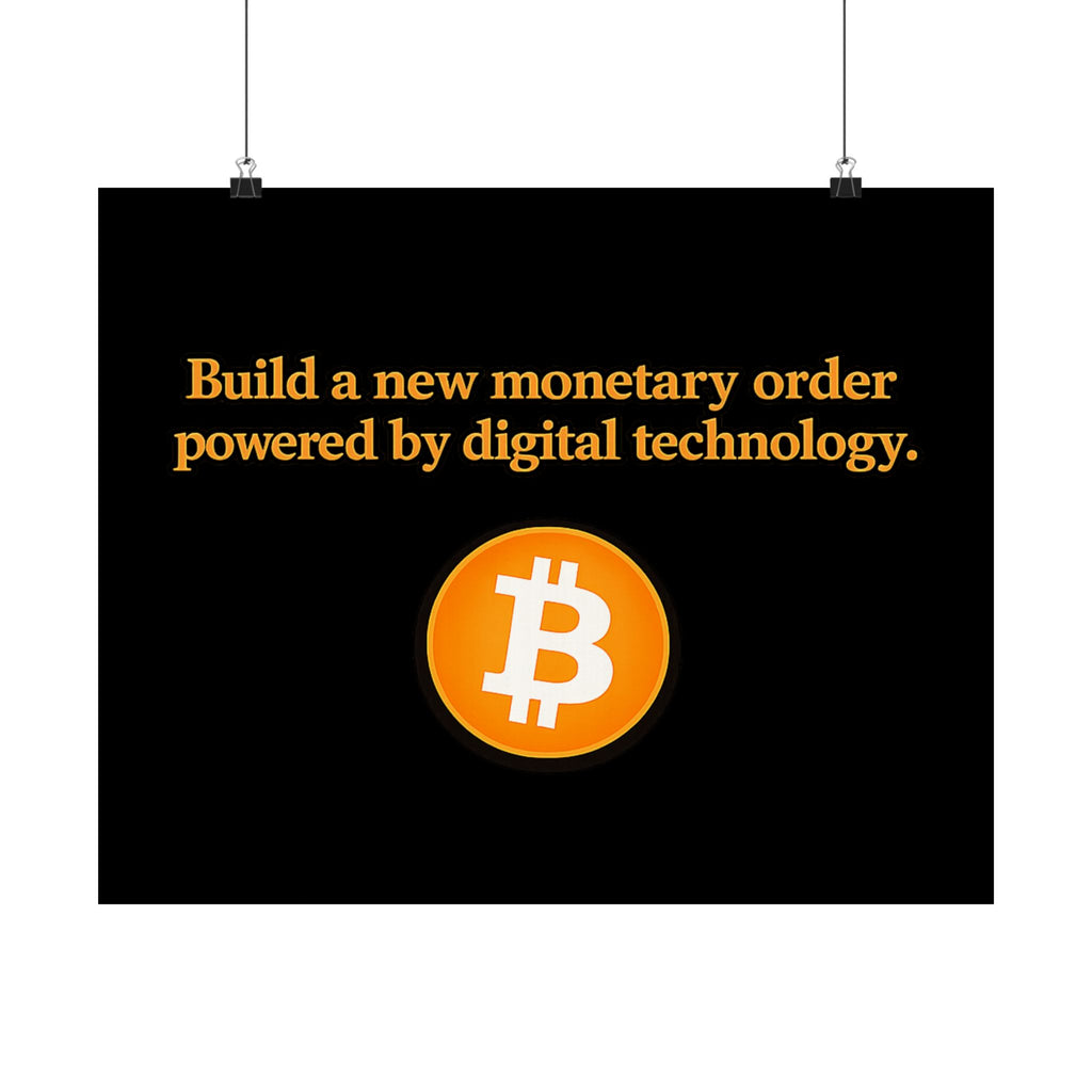 Monetary Order Matte Horizontal Posters