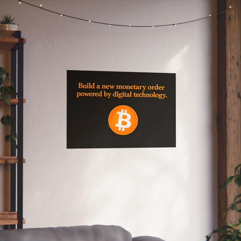 Monetary Order Matte Horizontal Posters