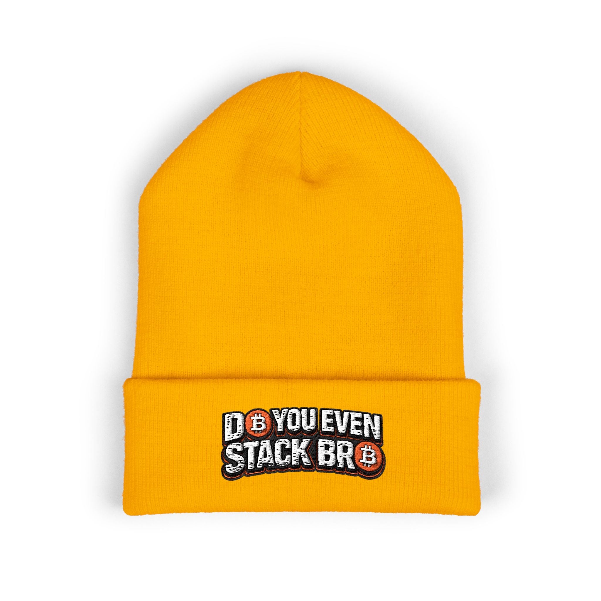 Do You Stack Classic Cuffed Beanie (Embroidery)