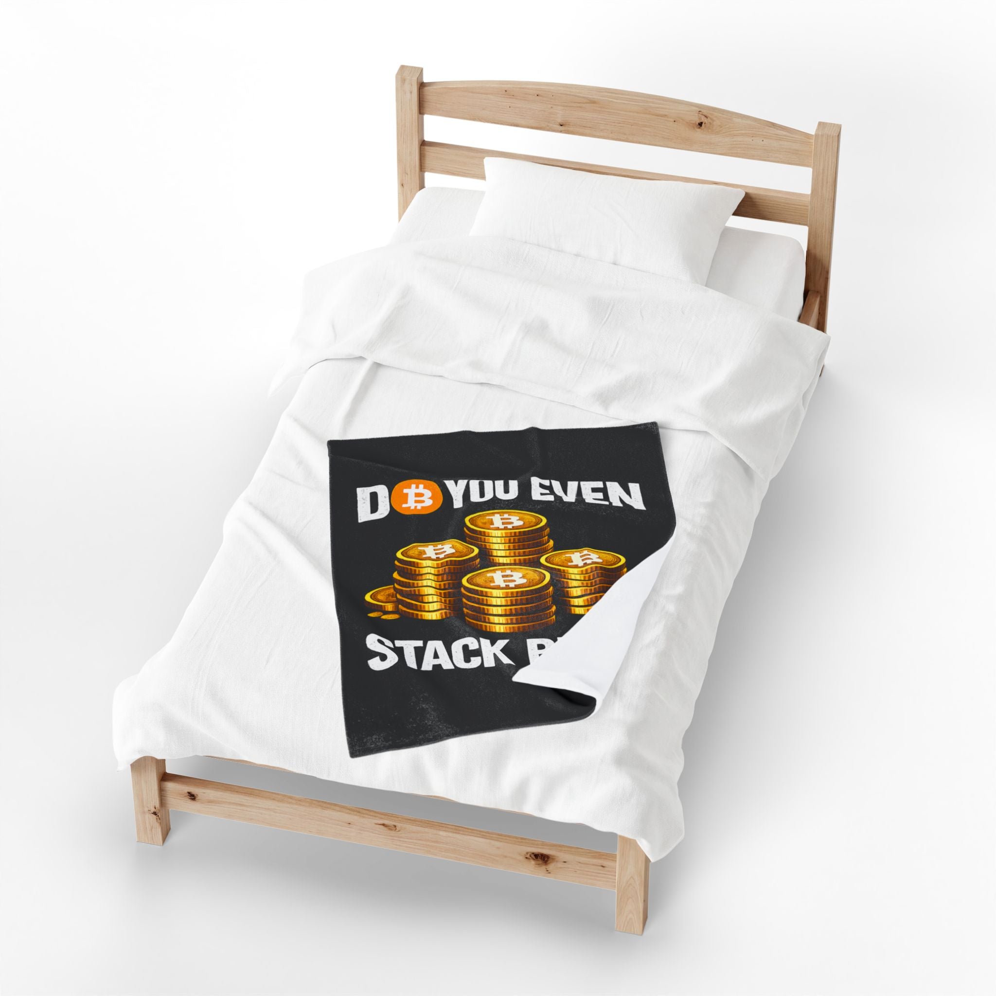 Do You Even Stack Full Art Velveteen Plush Blanket