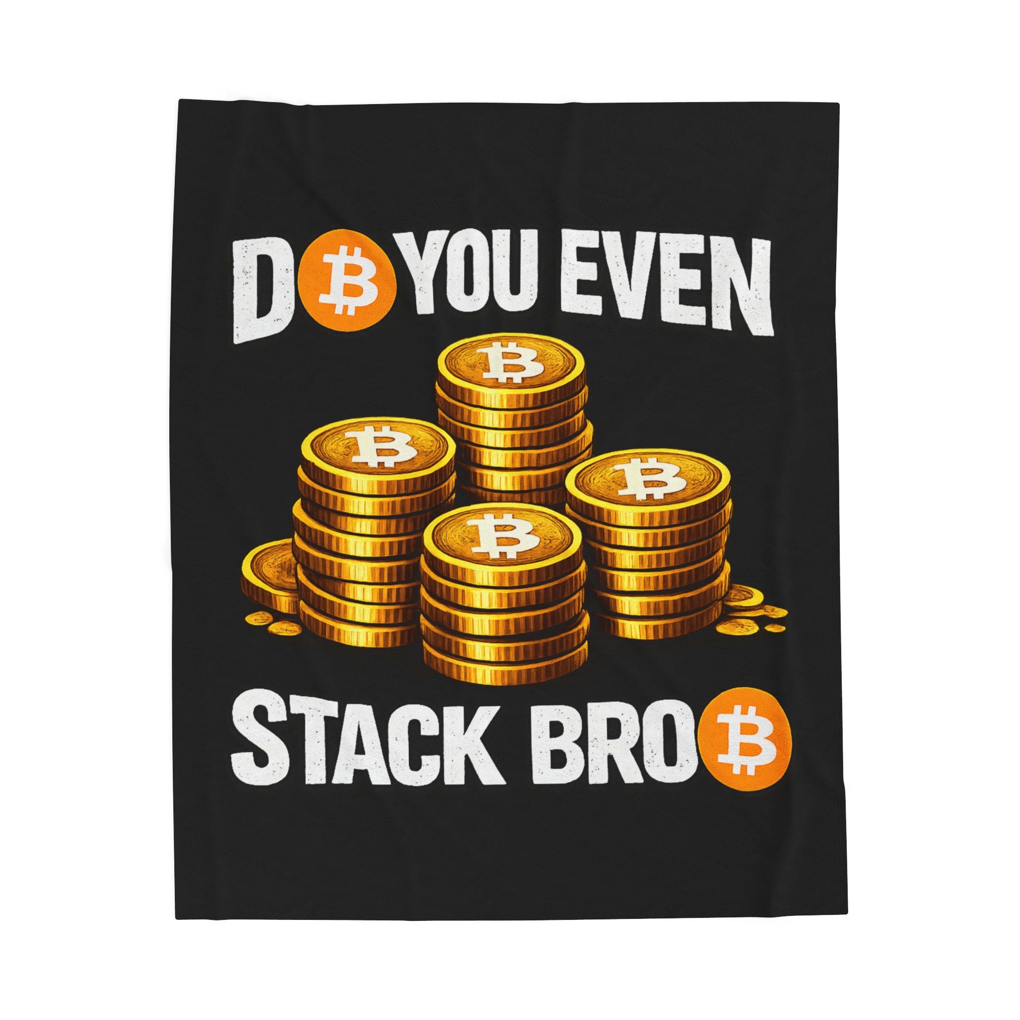 Do You Even Stack Full Art Velveteen Plush Blanket