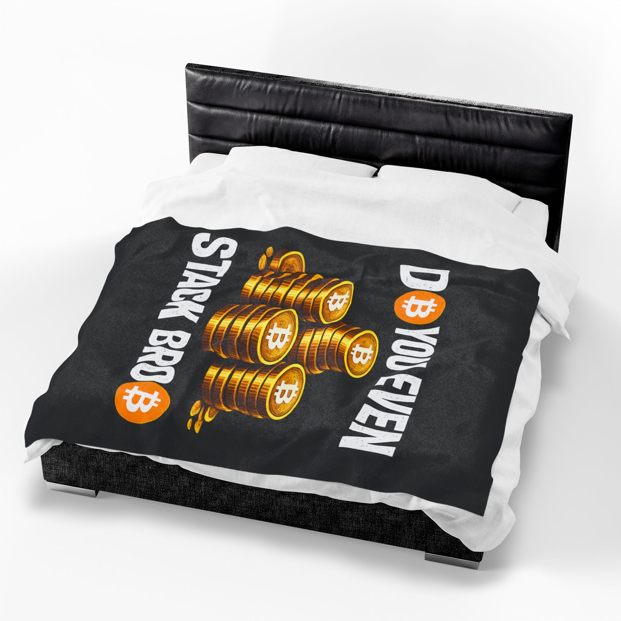 Do You Even Stack Full Art Velveteen Plush Blanket