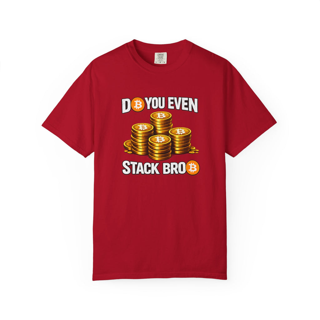 Do You Even Stack Unisex Garment-Dyed T-shirt