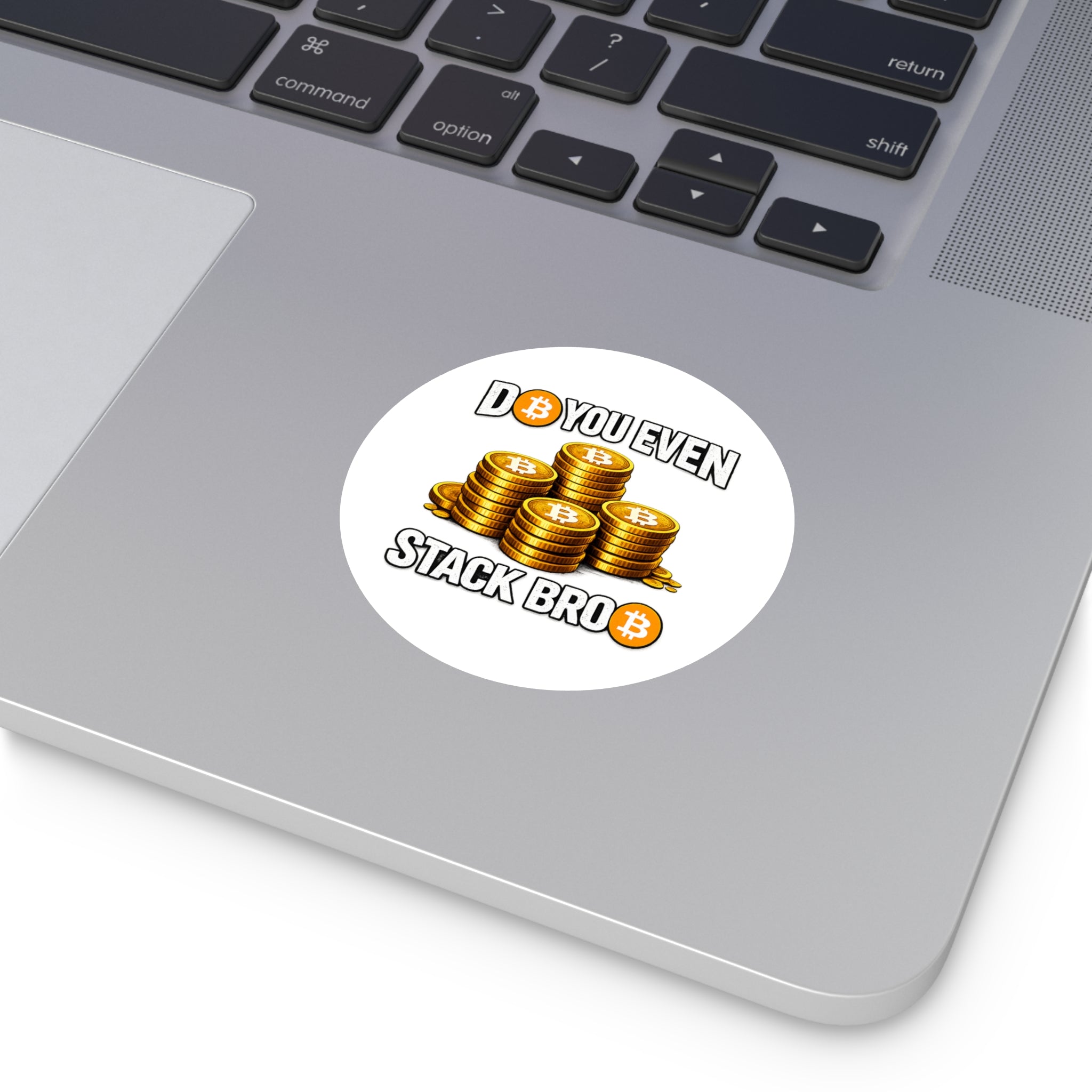 Do You Even Stack Bro Round Vinyl Stickers