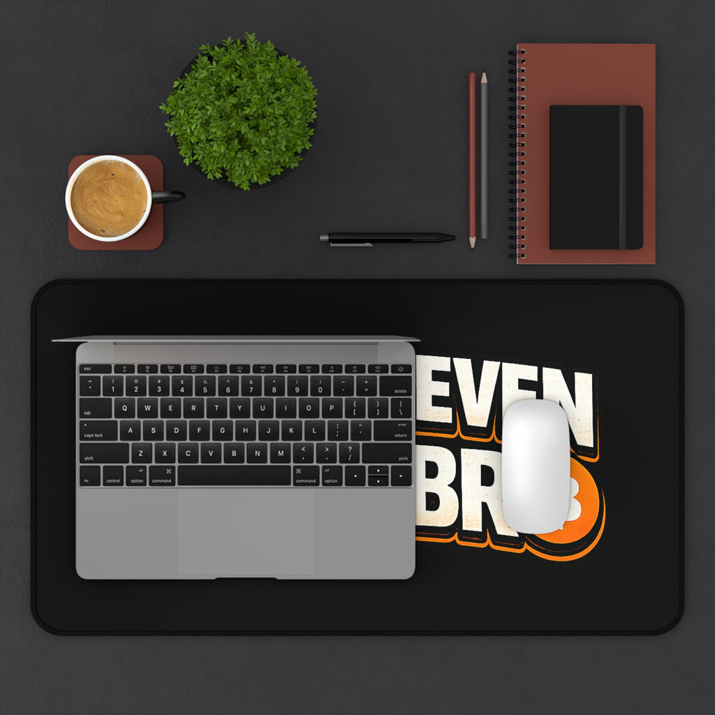 Do You Even Stack Black Desk Mat