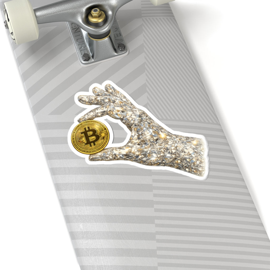 Diamond Hand Kiss-Cut Stickers