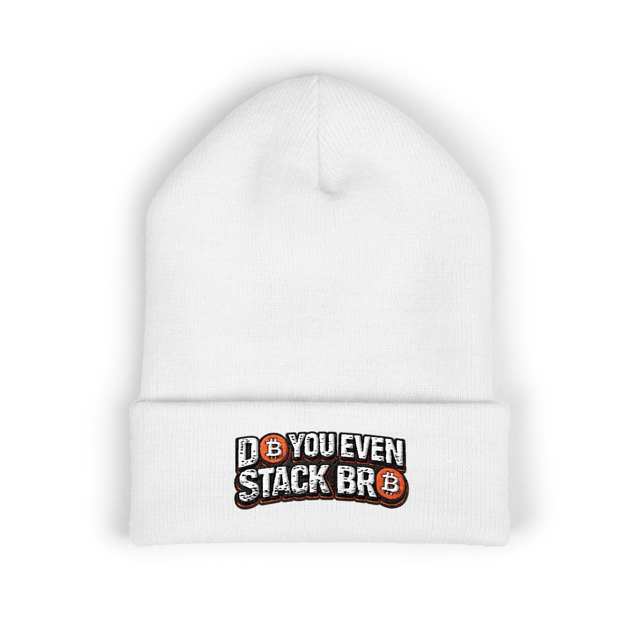 Do You Stack Classic Cuffed Beanie (Embroidery)