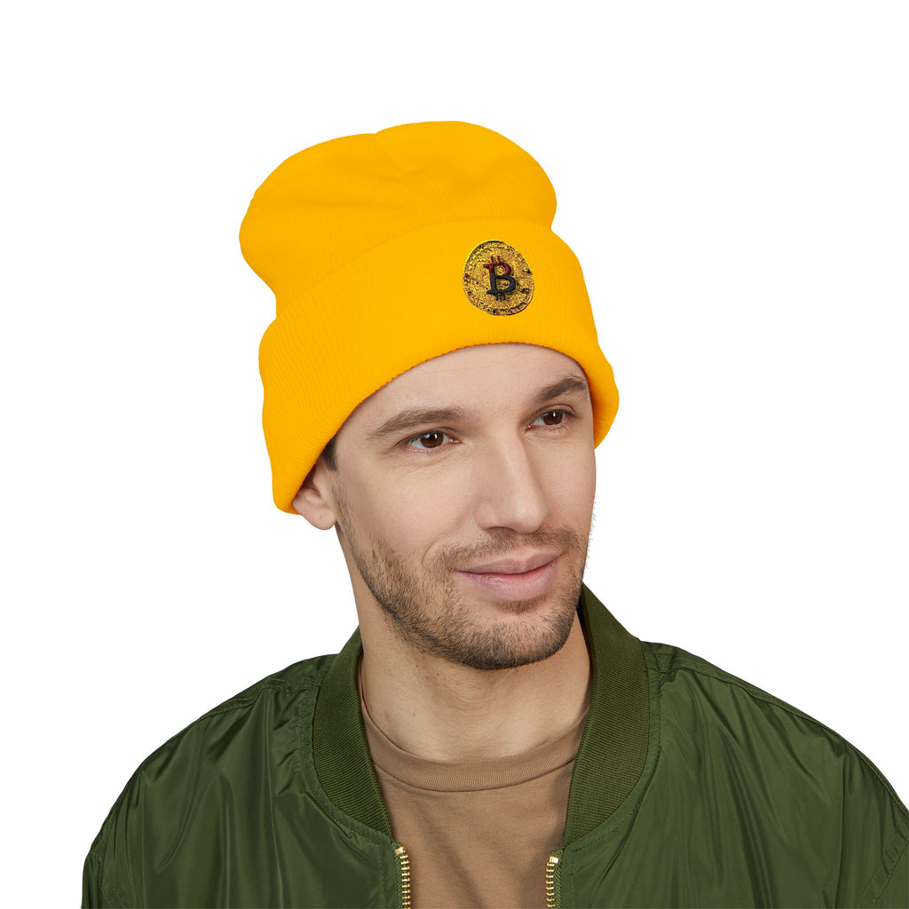 Bitcoin Classic Cuffed Beanie (Embroidery)