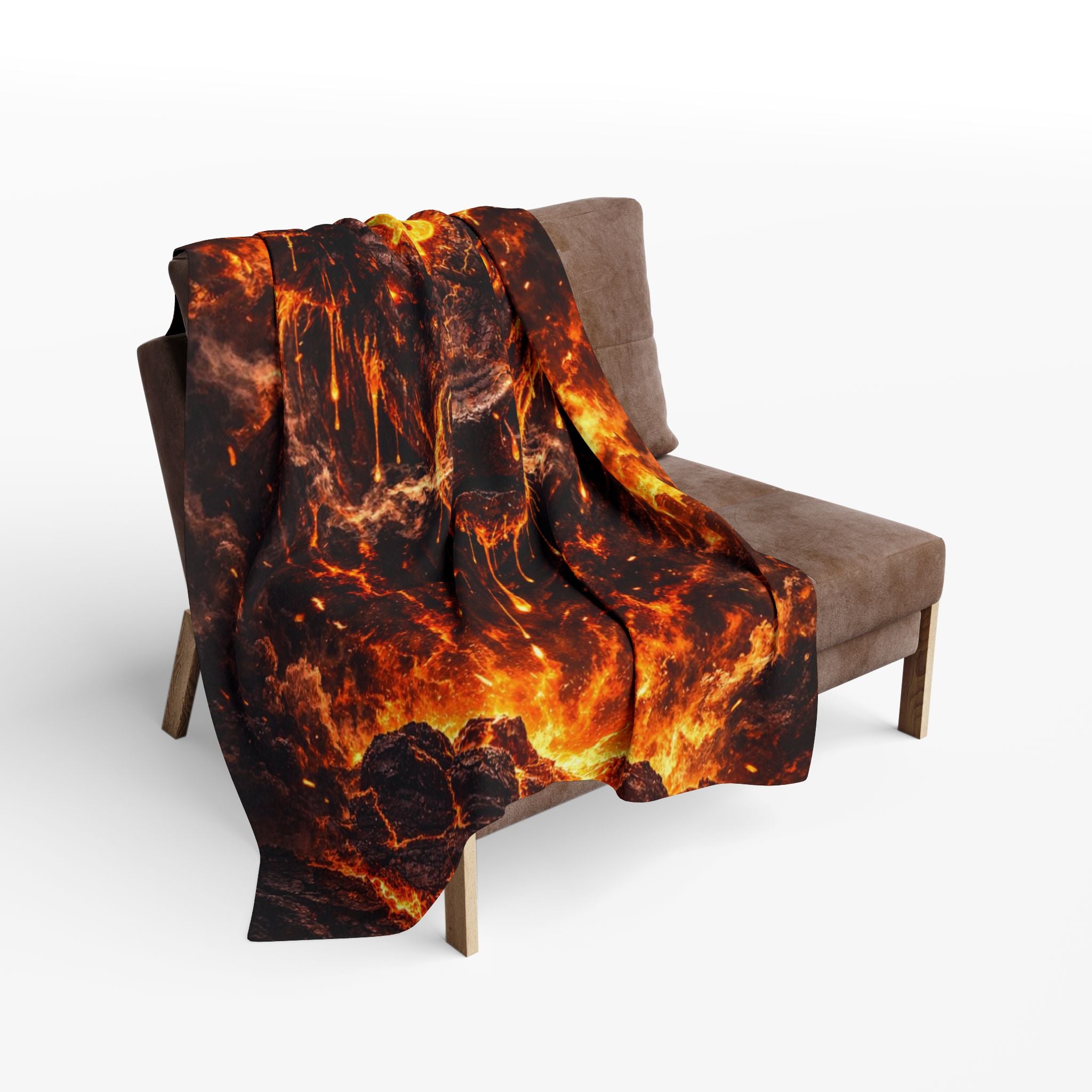 Bitcoin Bull Arctic Fleece Blanket