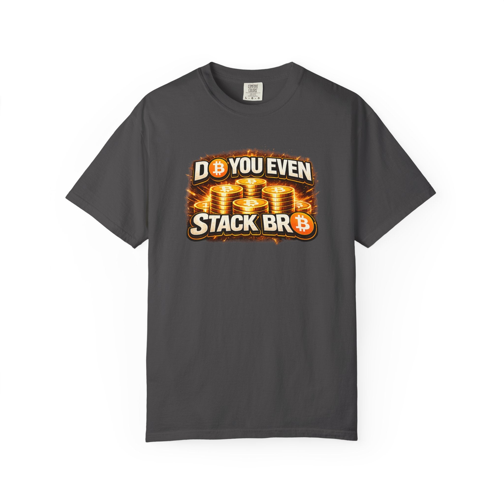 Do You Even Stack Bro Full Art Unisex Garment-Dyed T-shirt