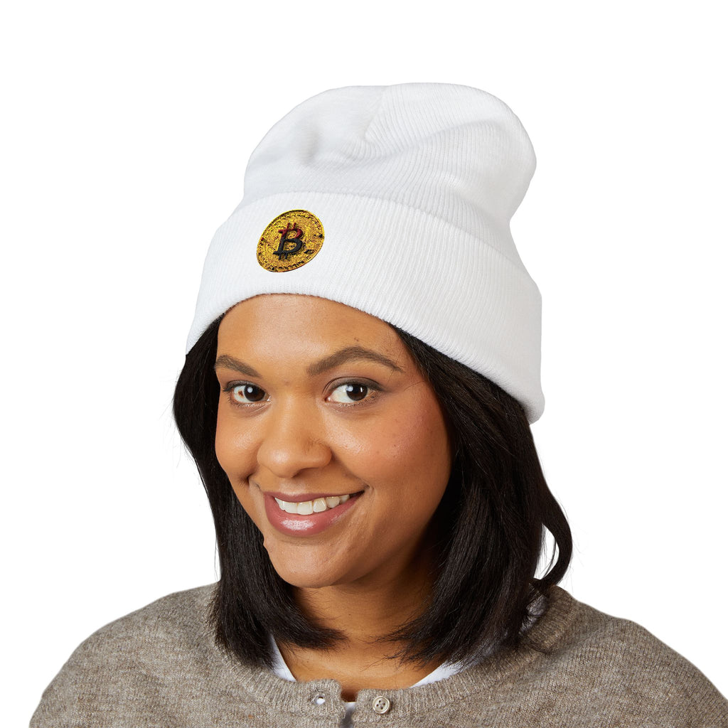 Bitcoin Classic Cuffed Beanie (Embroidery)