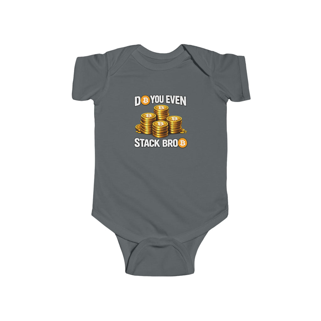 Do You Even Stack Bro Infant Fine Jersey Bodysuit