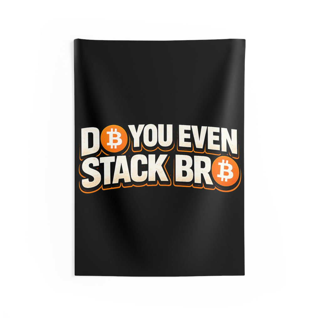 Do You Even Stack Bro Indoor Wall Tapestries