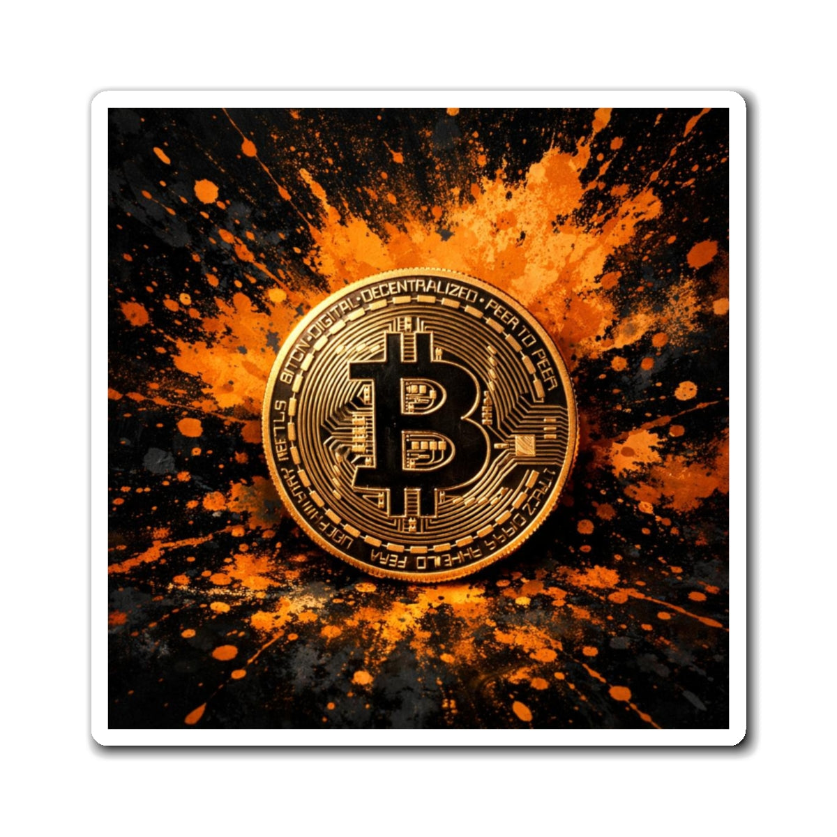 Bitcoin Full Art Magnets