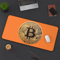 Bitcoin Orange Desk Mat