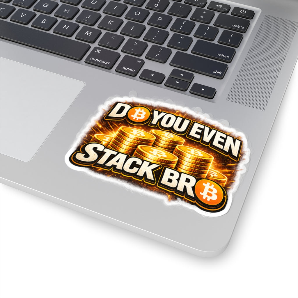 Bitcoin Graphic Kiss-Cut Stickers