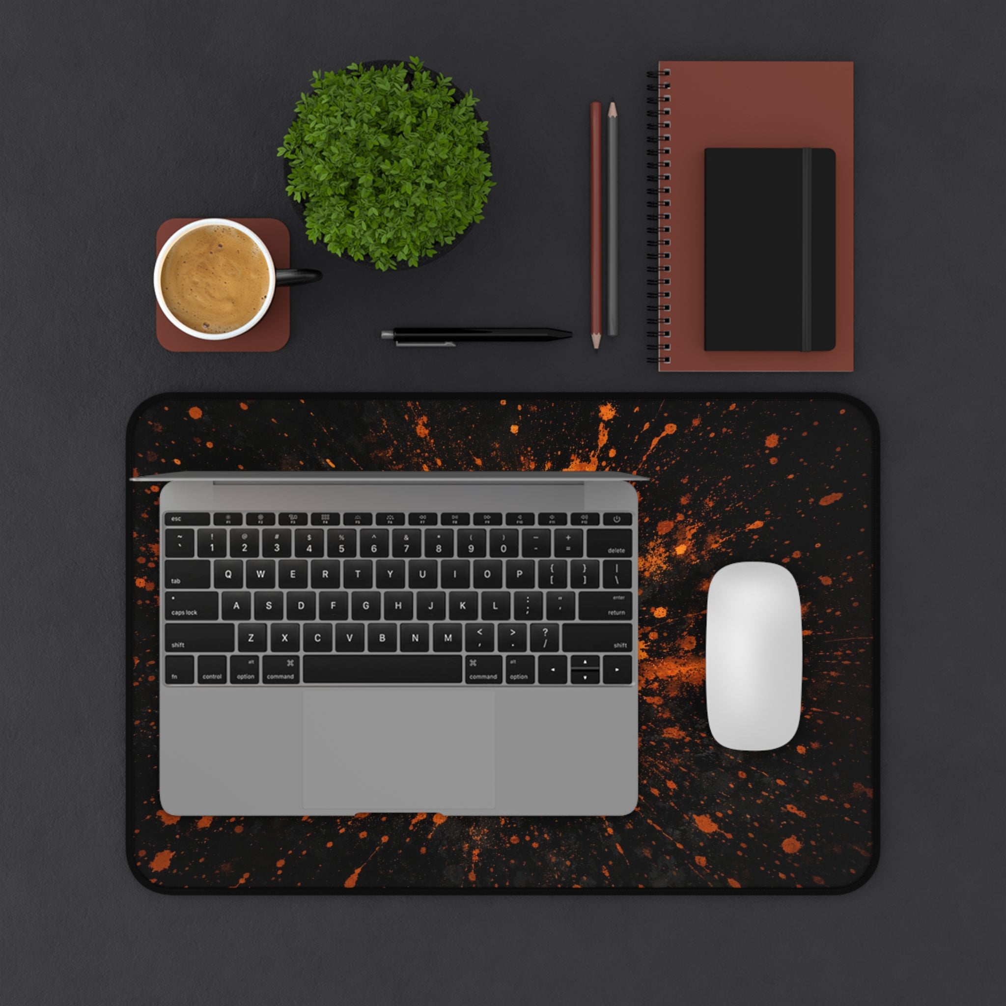 Bitcoin Abstract Desk Mat