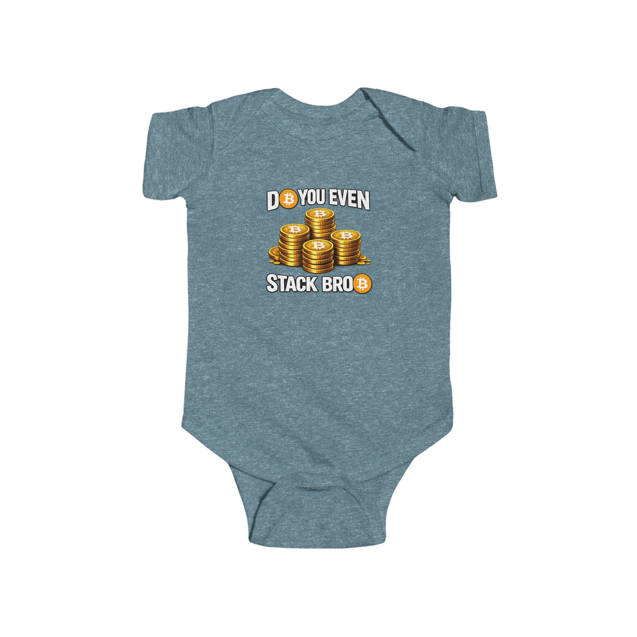 Do You Even Stack Bro Infant Fine Jersey Bodysuit
