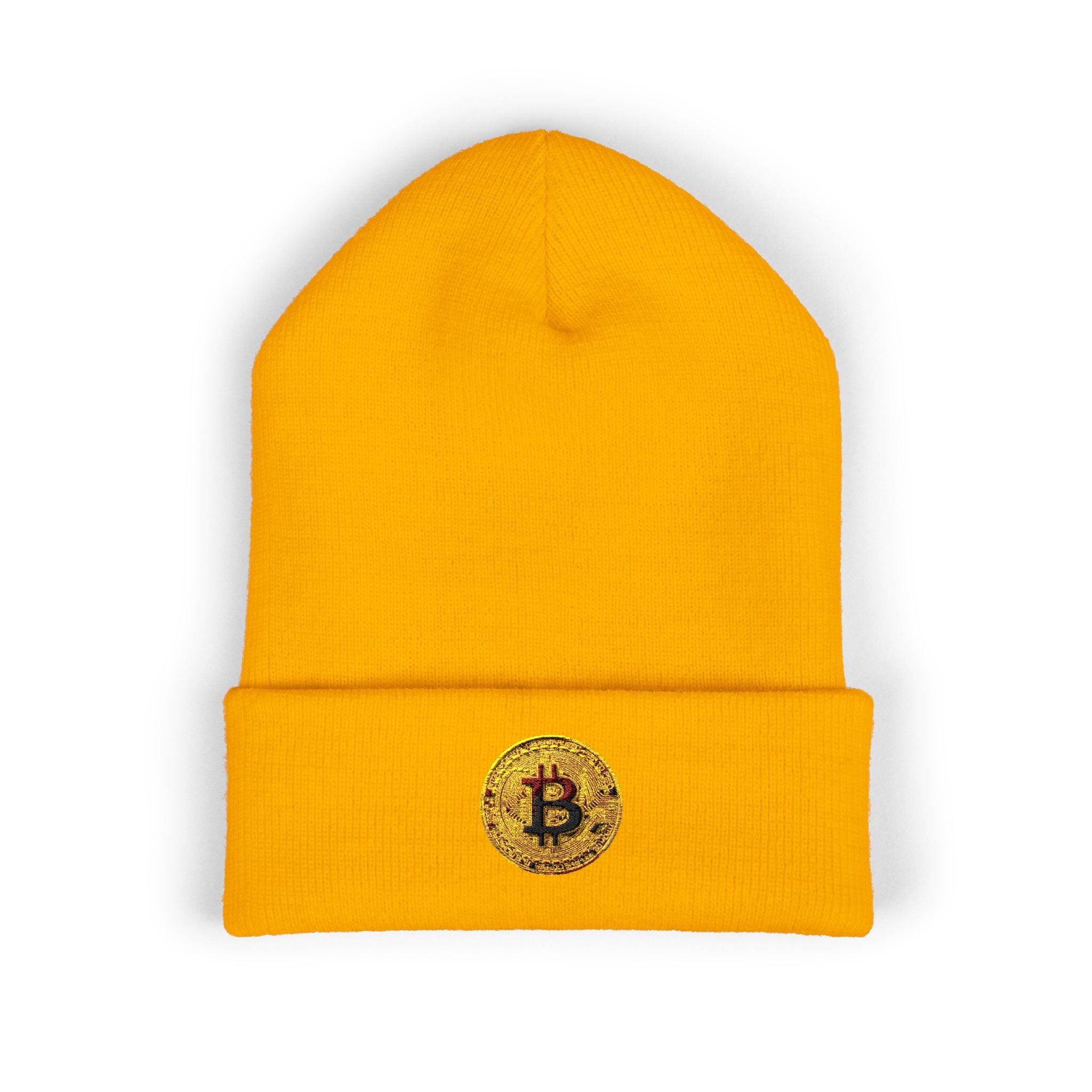Bitcoin Classic Cuffed Beanie (Embroidery)