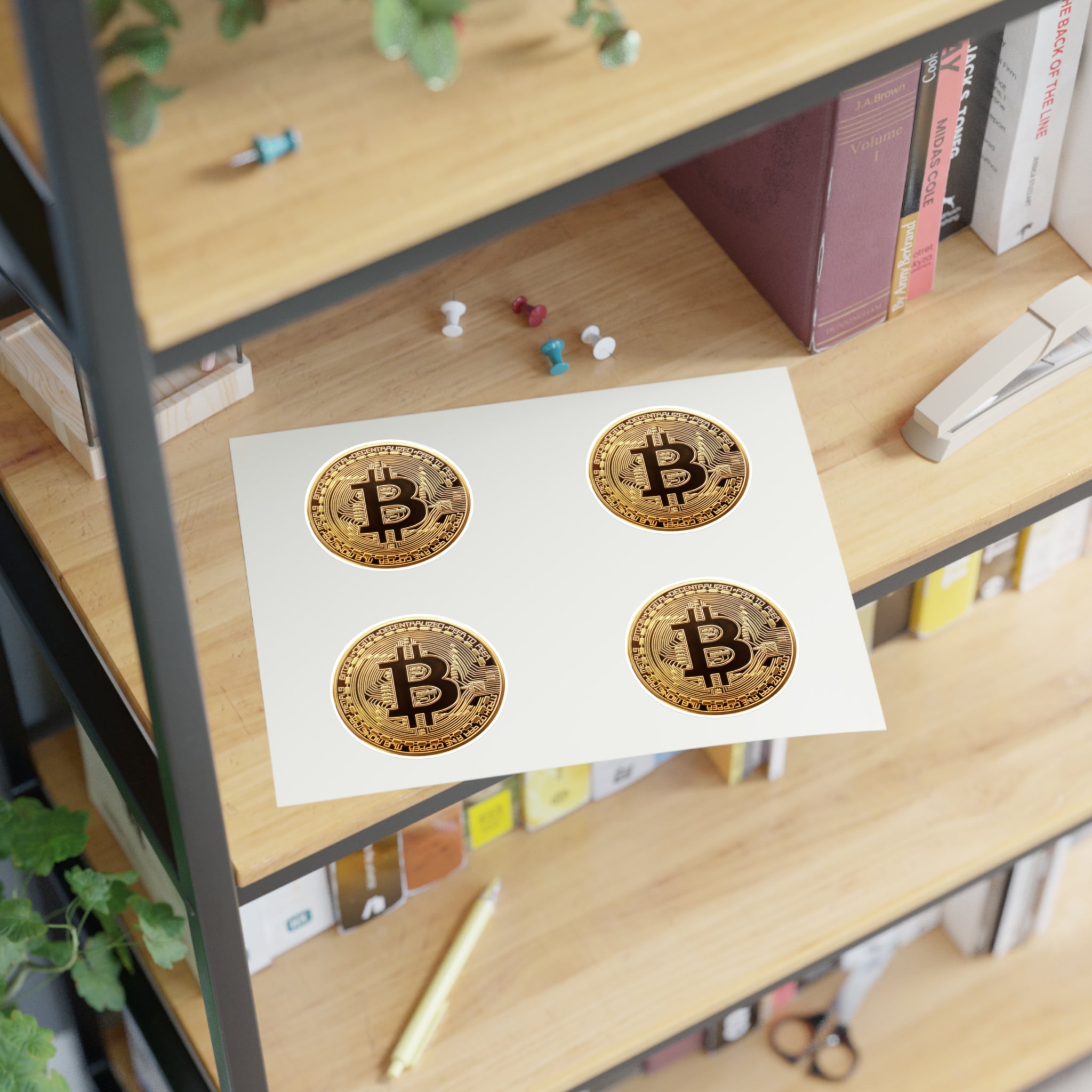 Bitcoin Sticker Sheets