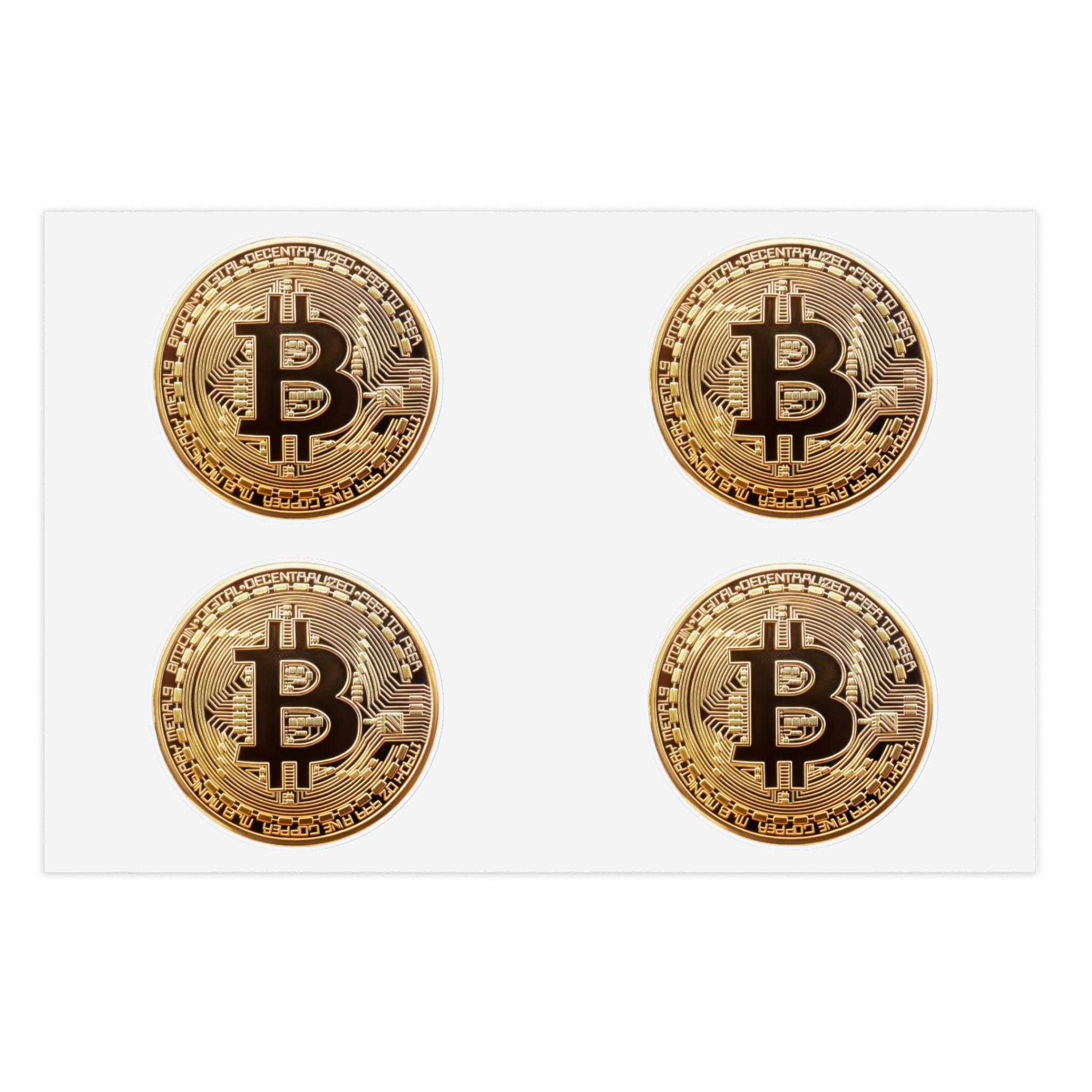 Bitcoin Sticker Sheets