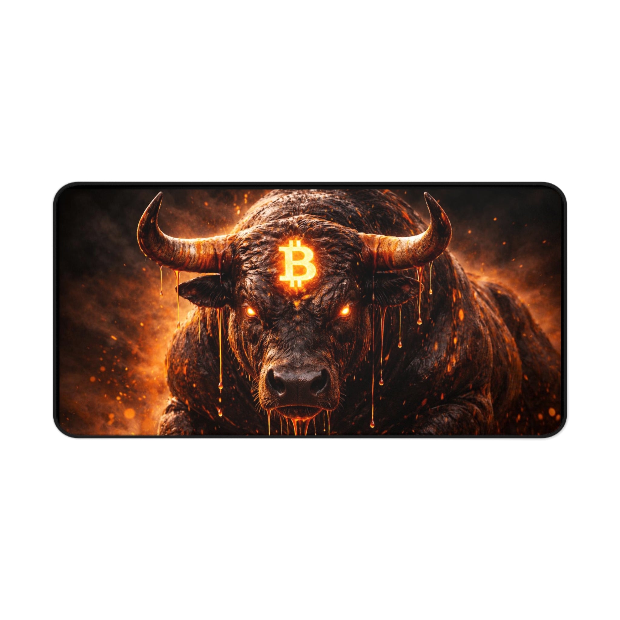 Bitcoin Bull Desk Mat