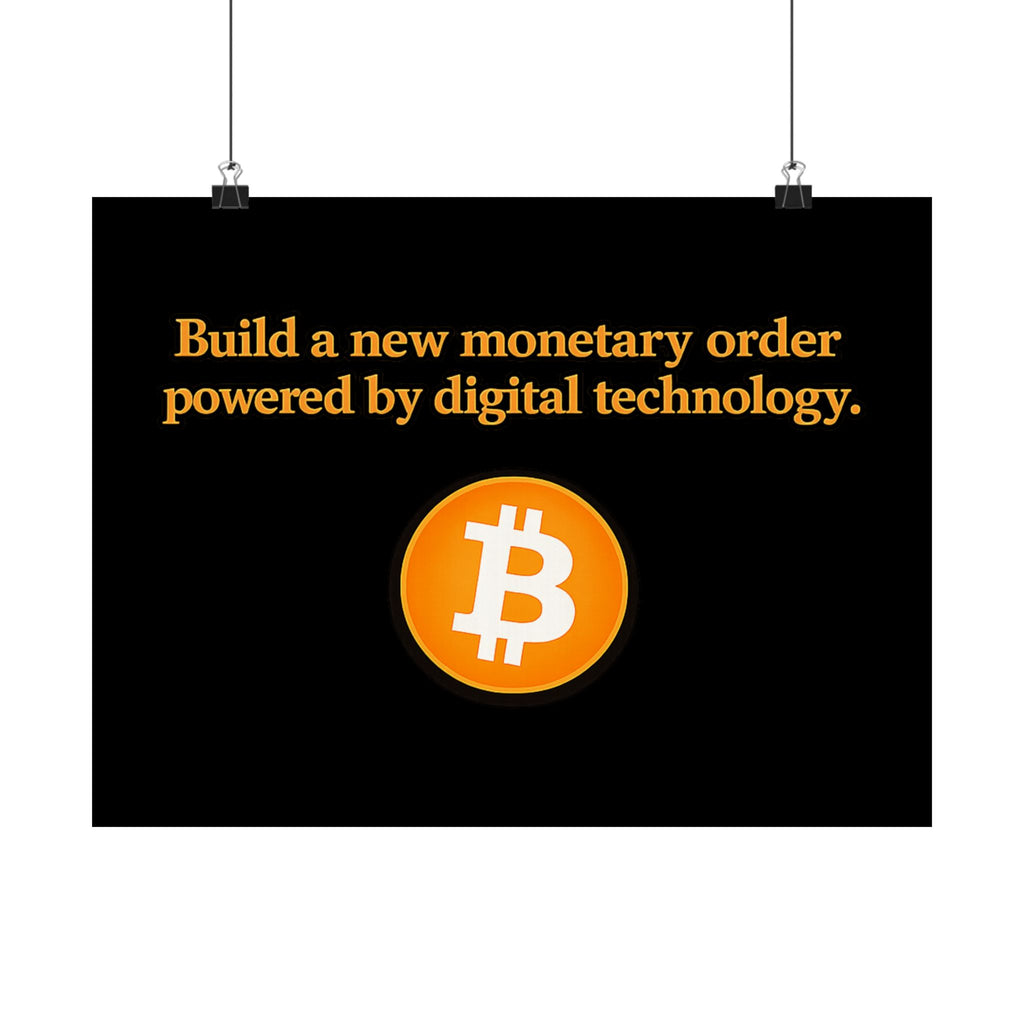 Monetary Order Matte Horizontal Posters