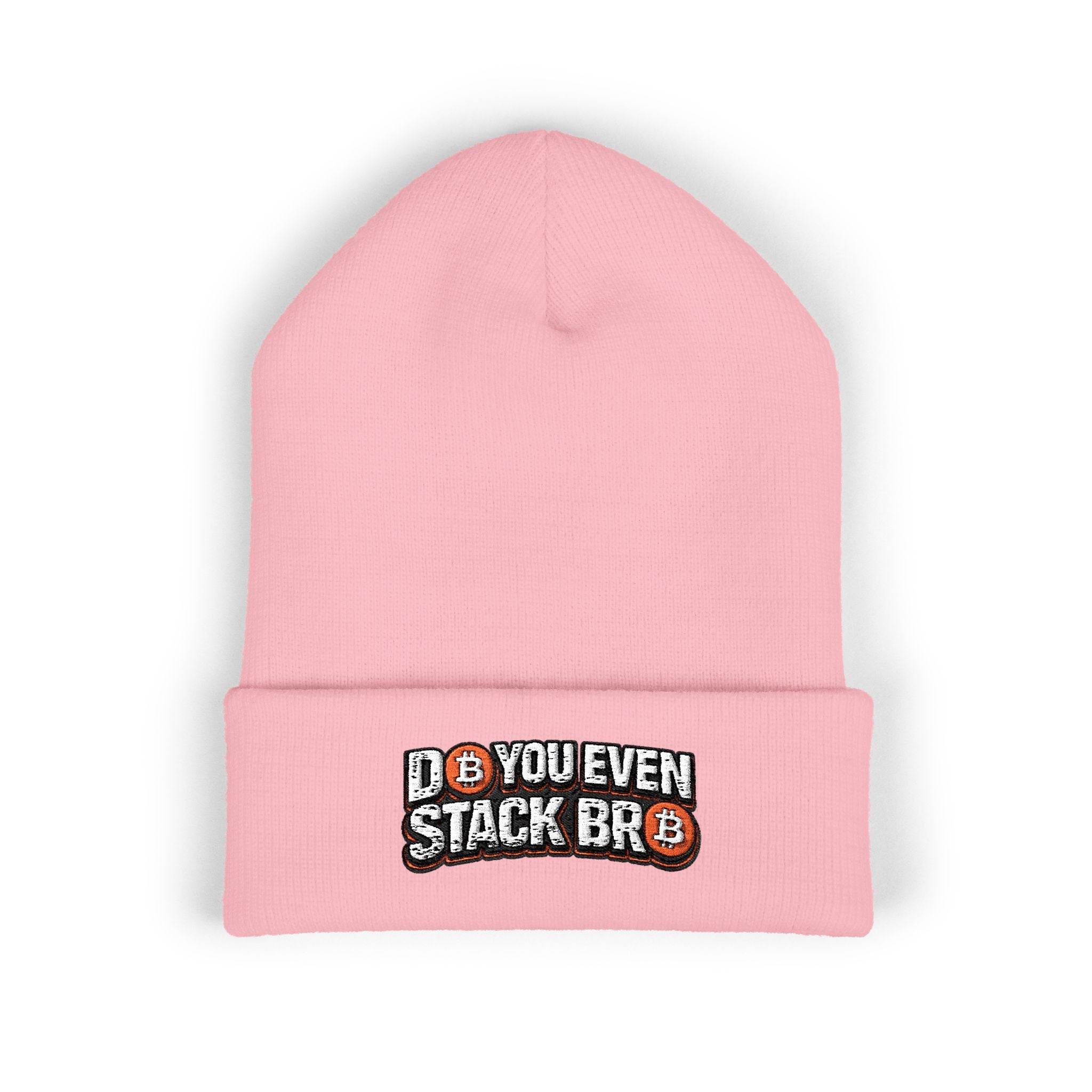 Do You Stack Classic Cuffed Beanie (Embroidery)