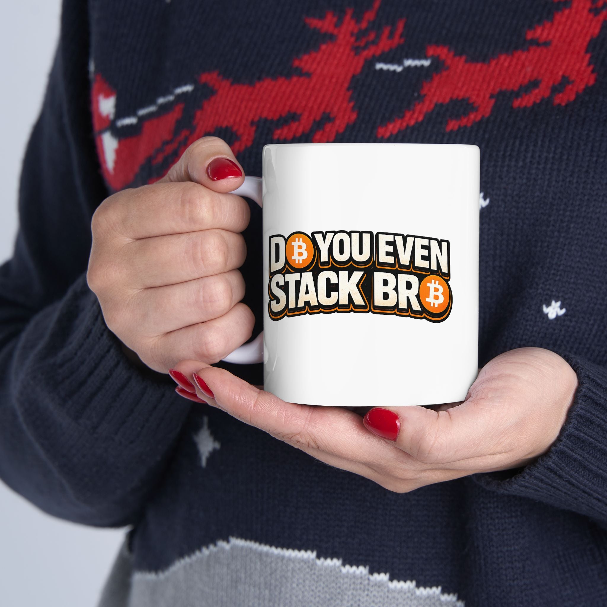 Do You Even Stack Ceramic Mug, (11oz, 15oz)