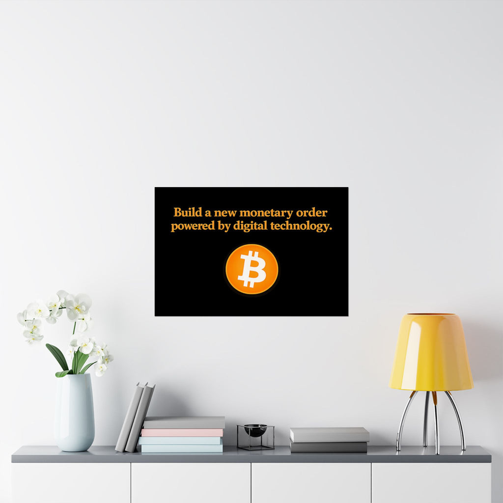 Monetary Order Matte Horizontal Posters